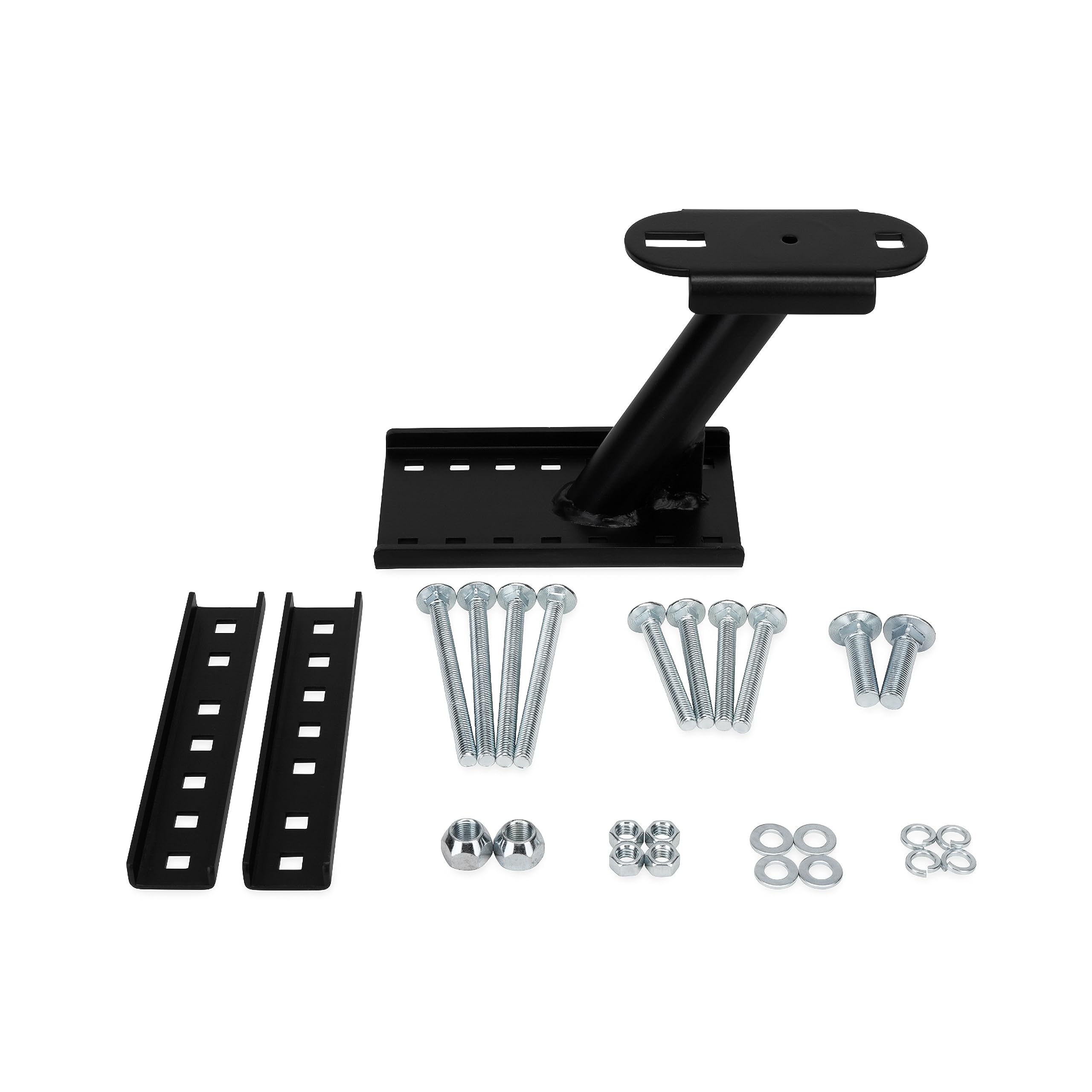 Camco Eaz Lift Eaz-Lift Spare Tire Mount | Provides An Exterior Spare Tire Location | Constructed Of Durable, Powder-Coated Steel | Black (48474)