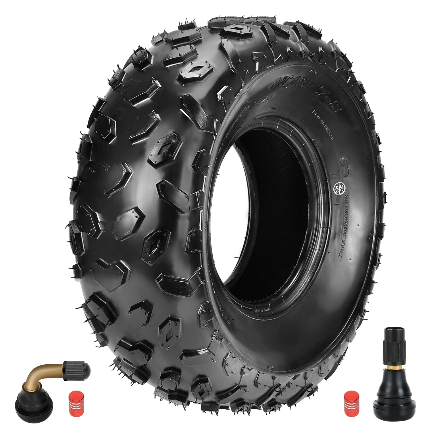 EOPOAYI 19x7-8 Mini Bike Tires Tubeless Replacement for Coleman CT200U BT200X CT200U-EX Baja Warrior MB200 Axis M200 Coolster 11