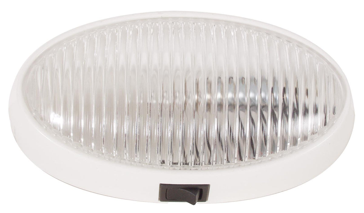 OPTRONICS Porch Light Ov with Switch, Clear (RVPL7CP)