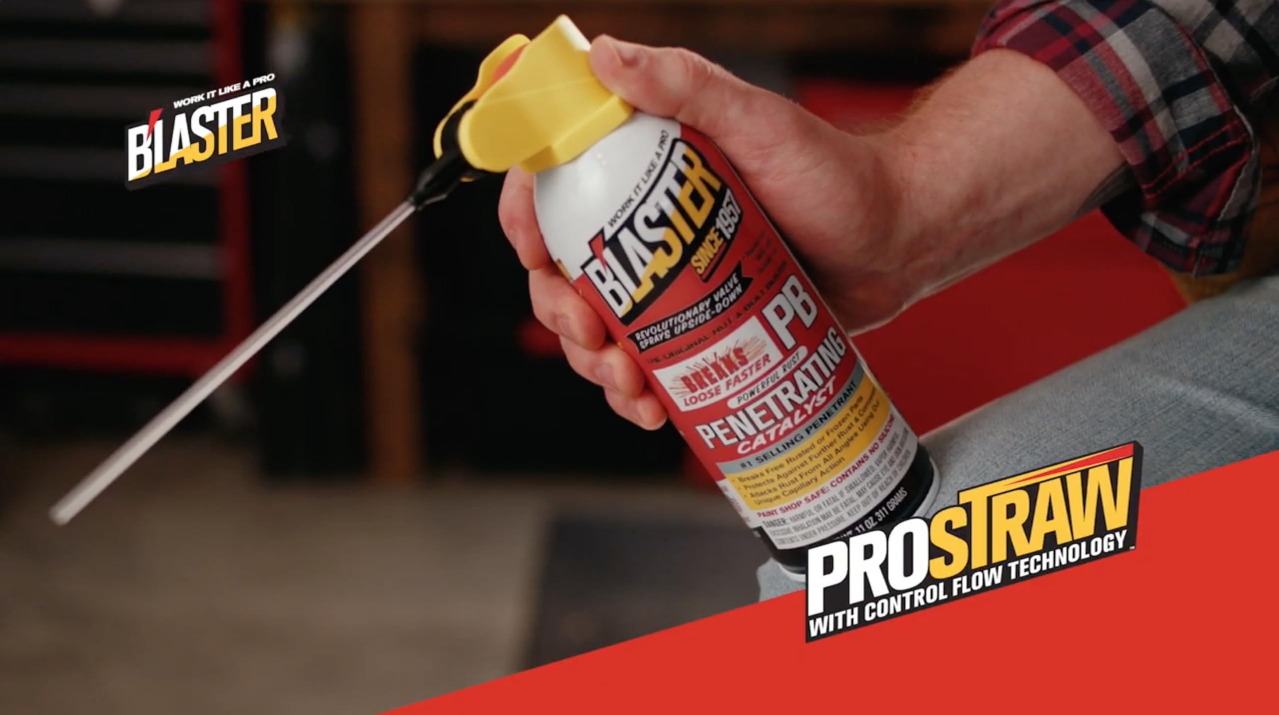 B'Laster Pb Blaster Penetrating Oil Spray Breaks Free Rusted Or Frozen Bolts, Rust Penetrating Spray, Rust Prevention Spray, Ant