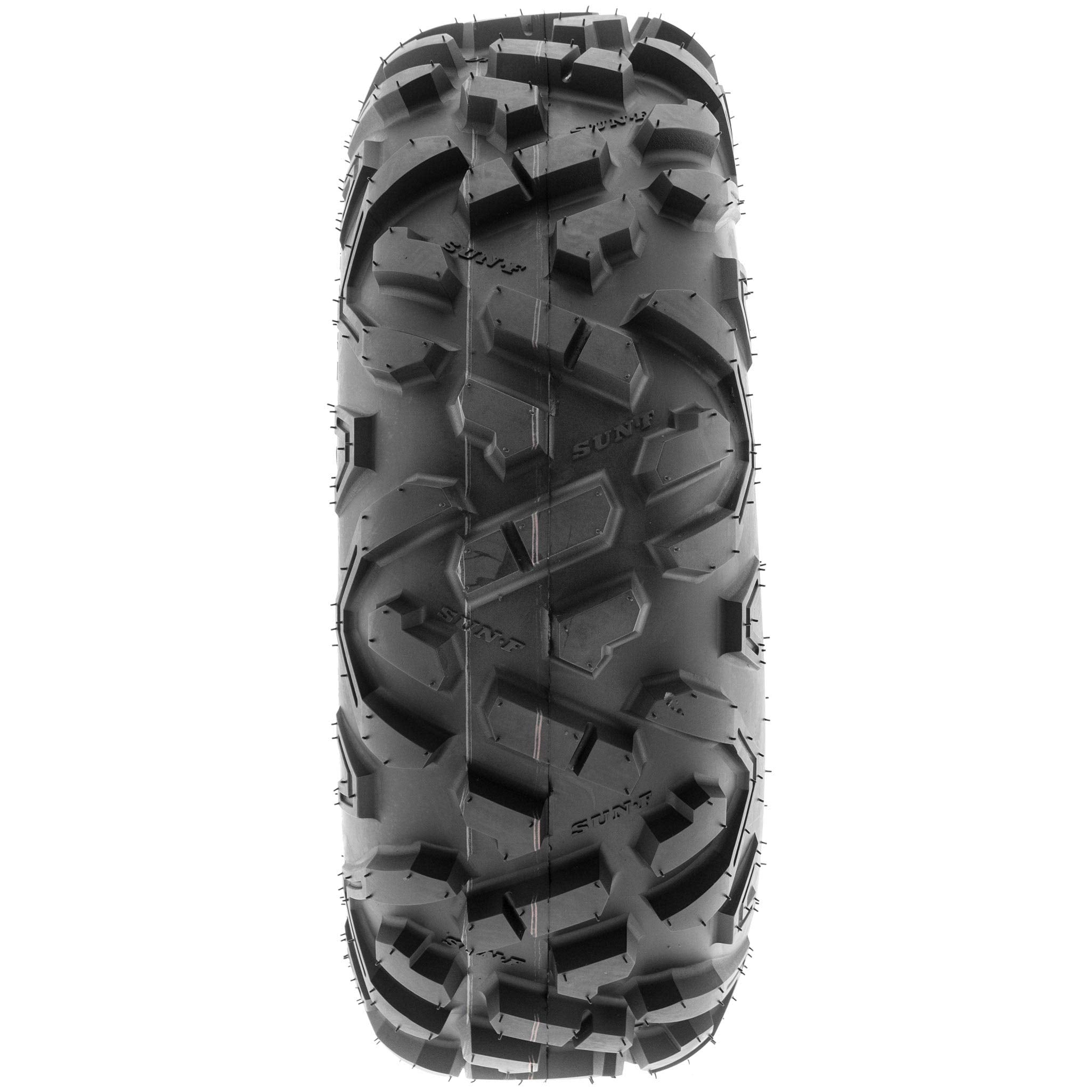 Set Of 4 Sunf Power.Ii Atv Utv Tires 19X7-8 Front & 19X7-8 Rear, All-Terrain Off Road, 6 Pr, A051