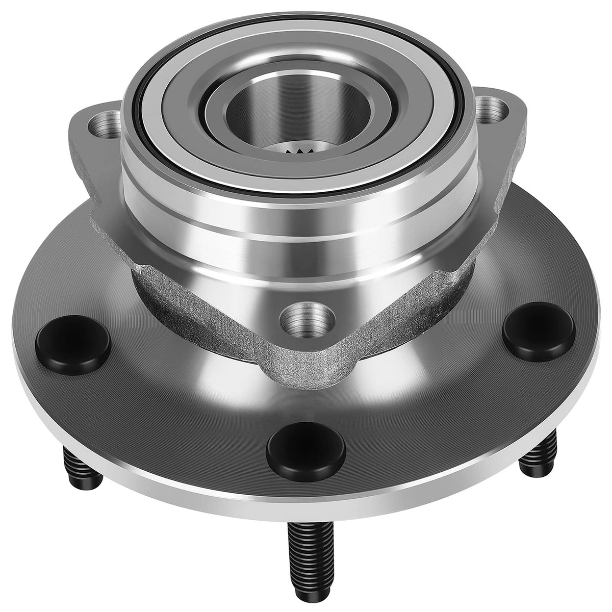 ECCPP 515038 Front Wheel Hub and Bearing Assembly Fits for 2000 2001 for Dodge Ram 1500 4X4 4WD Only No ABS Driver or Passener S