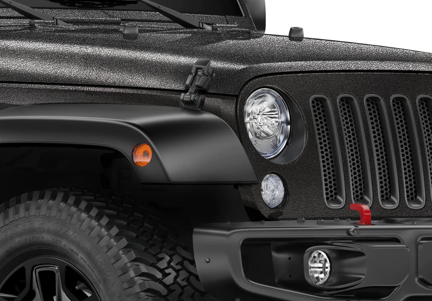 Black Indestructible Paint Wrap Vinyl Roll (25Ft X 5Ft)