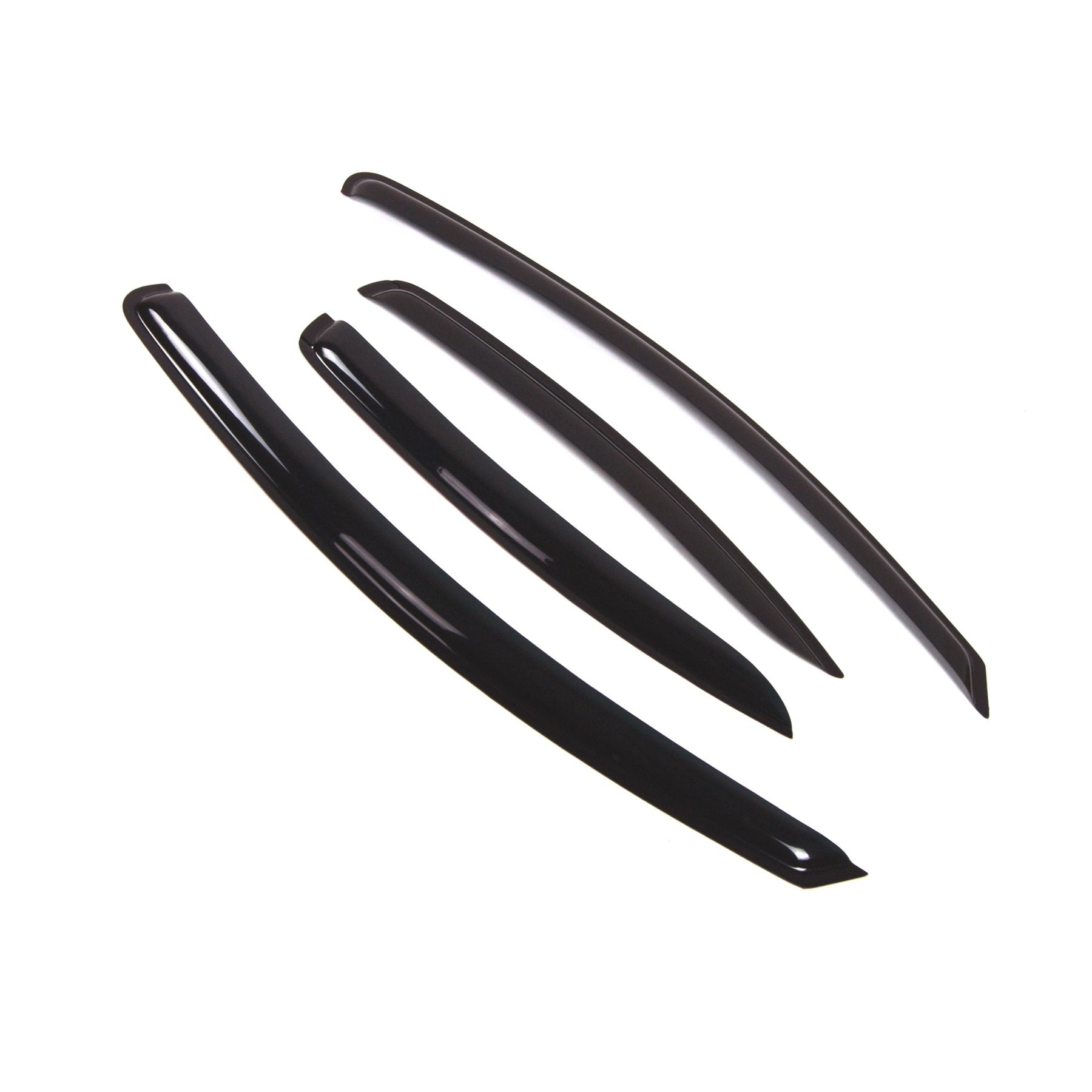 Car Window Rain Guard | Outside Mount Visors Auto Side Window Deflectors | Windows Visor Rain Shields Compatible With 2004-2008