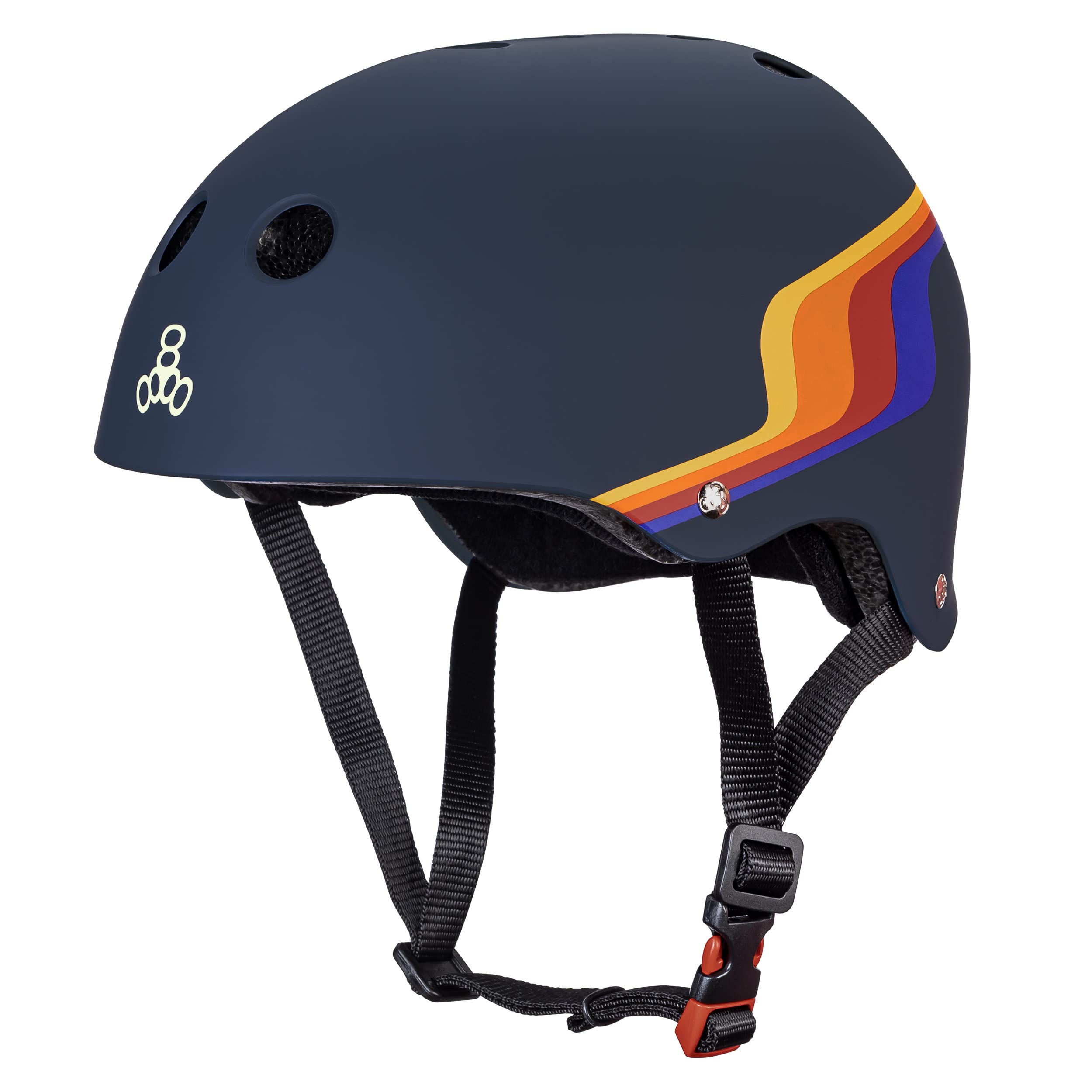 Triple Eight The Certified Sweatsaver Helmet, Pacific Beach, X-Large/Xx-Large