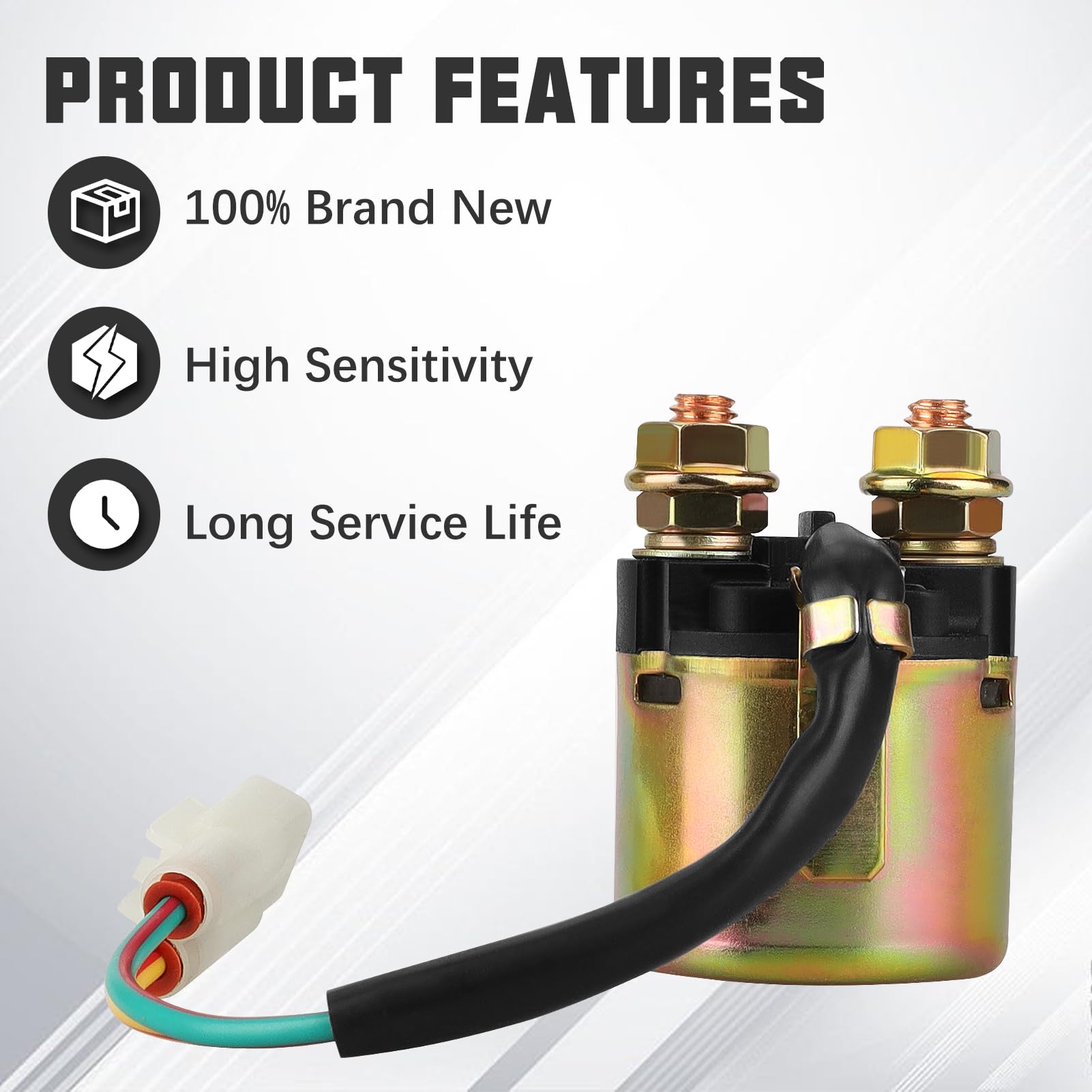 Rancher 420 Starter Solenoid Relay For Honda Trx350 Rancher 350 2000-2006 / Trx420 Rancher 420 2009-2014/ Trx450 Foreman 450 1998-2009 / Trx400 Foreman 400 1995-2003 / Trx500 Foreman 500 2001-2019