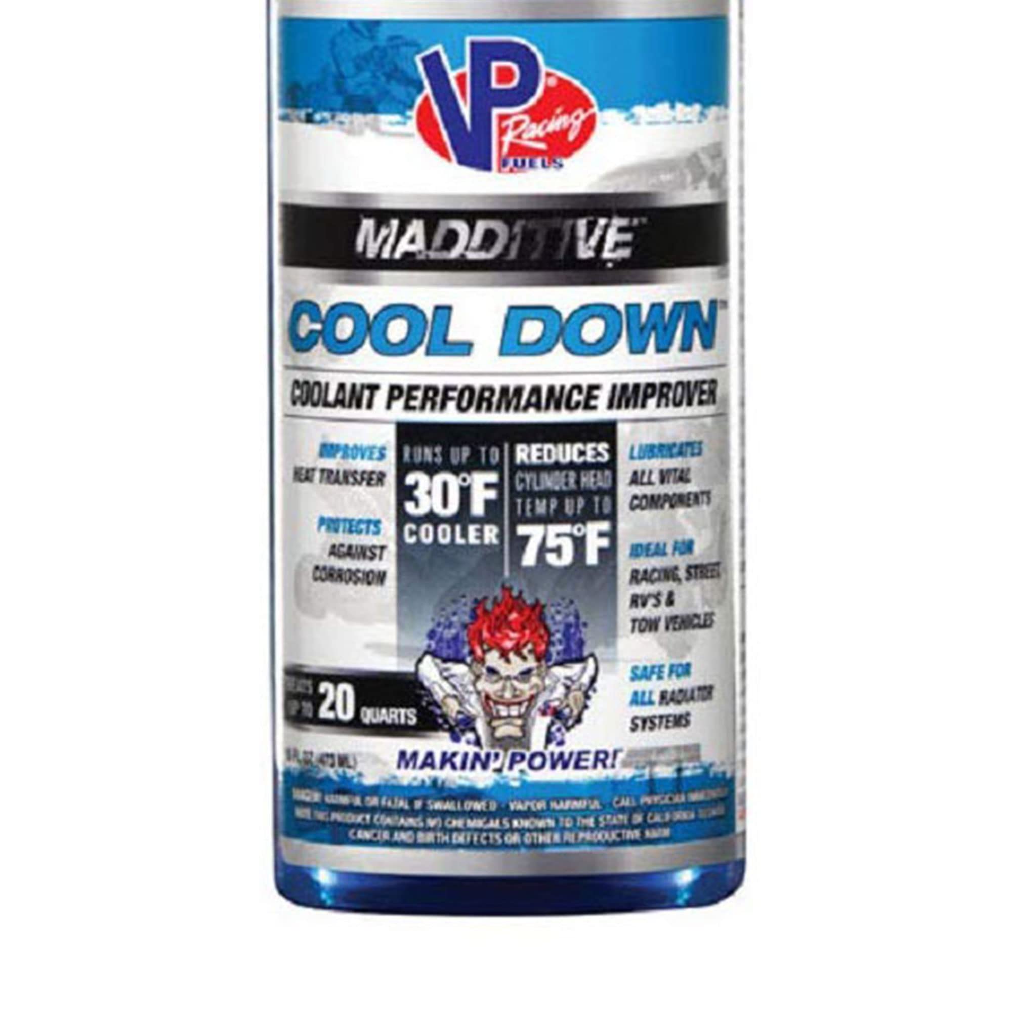 Vp Racing Fuels 2085 Cool Down Coolant Performance Improver, 16 Ounces (1 Pack)