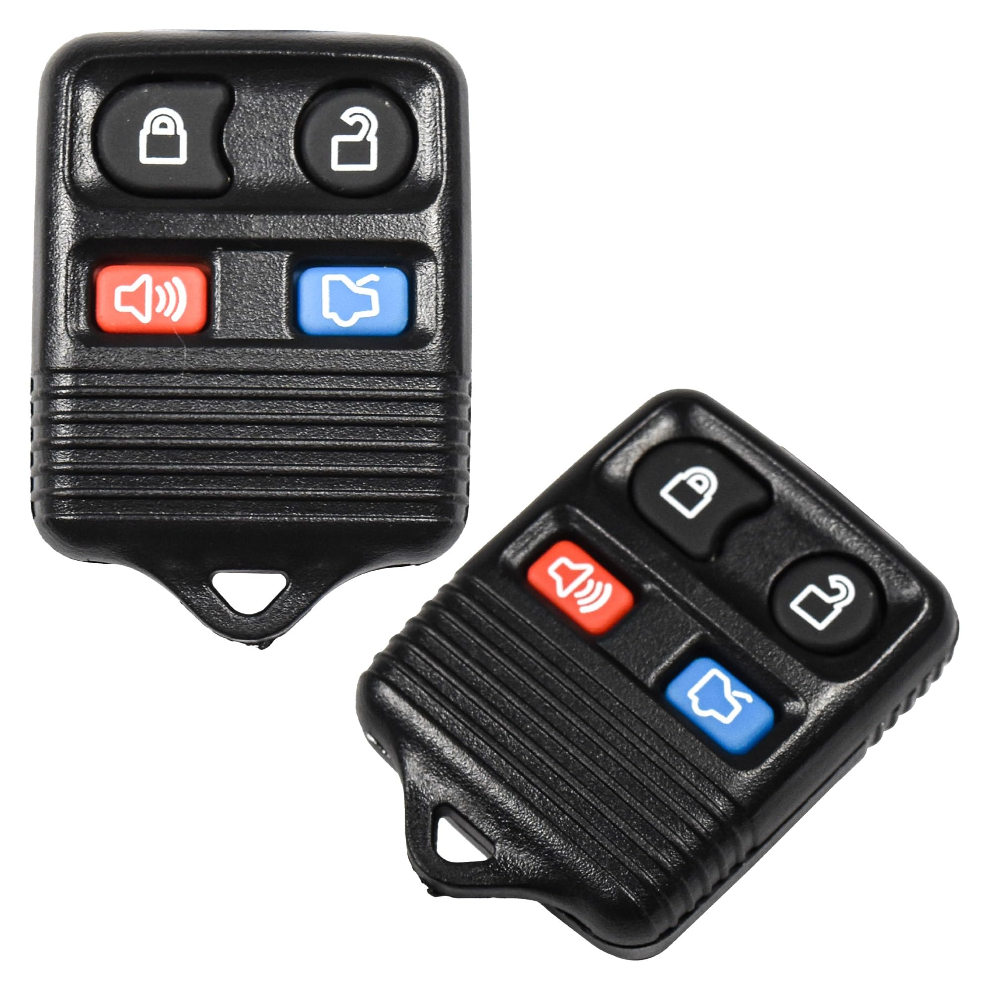 Hqrp Remote Case Shell Fob Compatible With Lincoln Town Car, Aviator, Navigator, Compatible With Mercury Cougar, Grand Marquis,