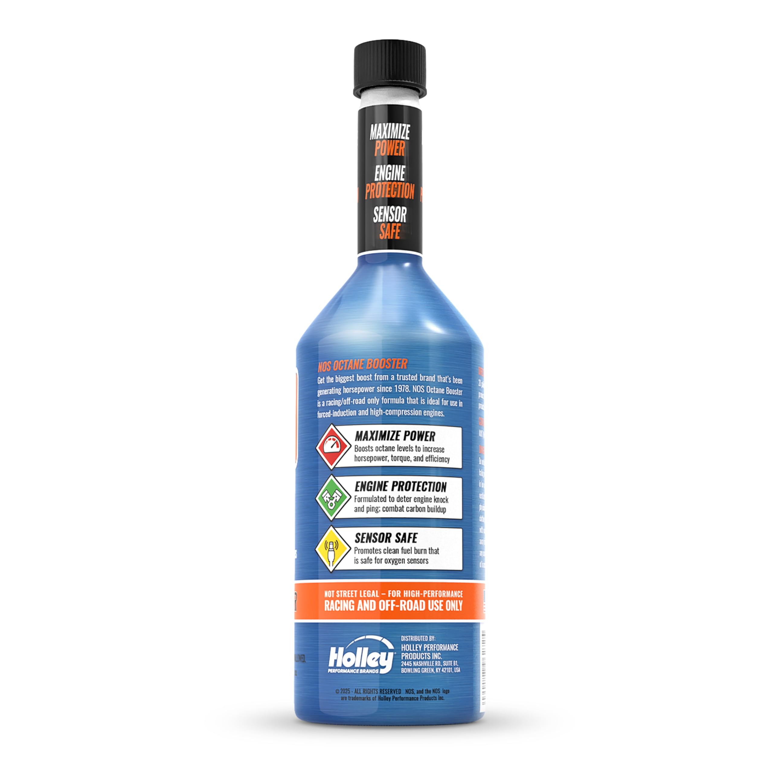 NOS Octane Booster - Increases Octane Up to 5 Points - Boosts Power in Turbocharged & High Compression Engines - Off-Road & Raci