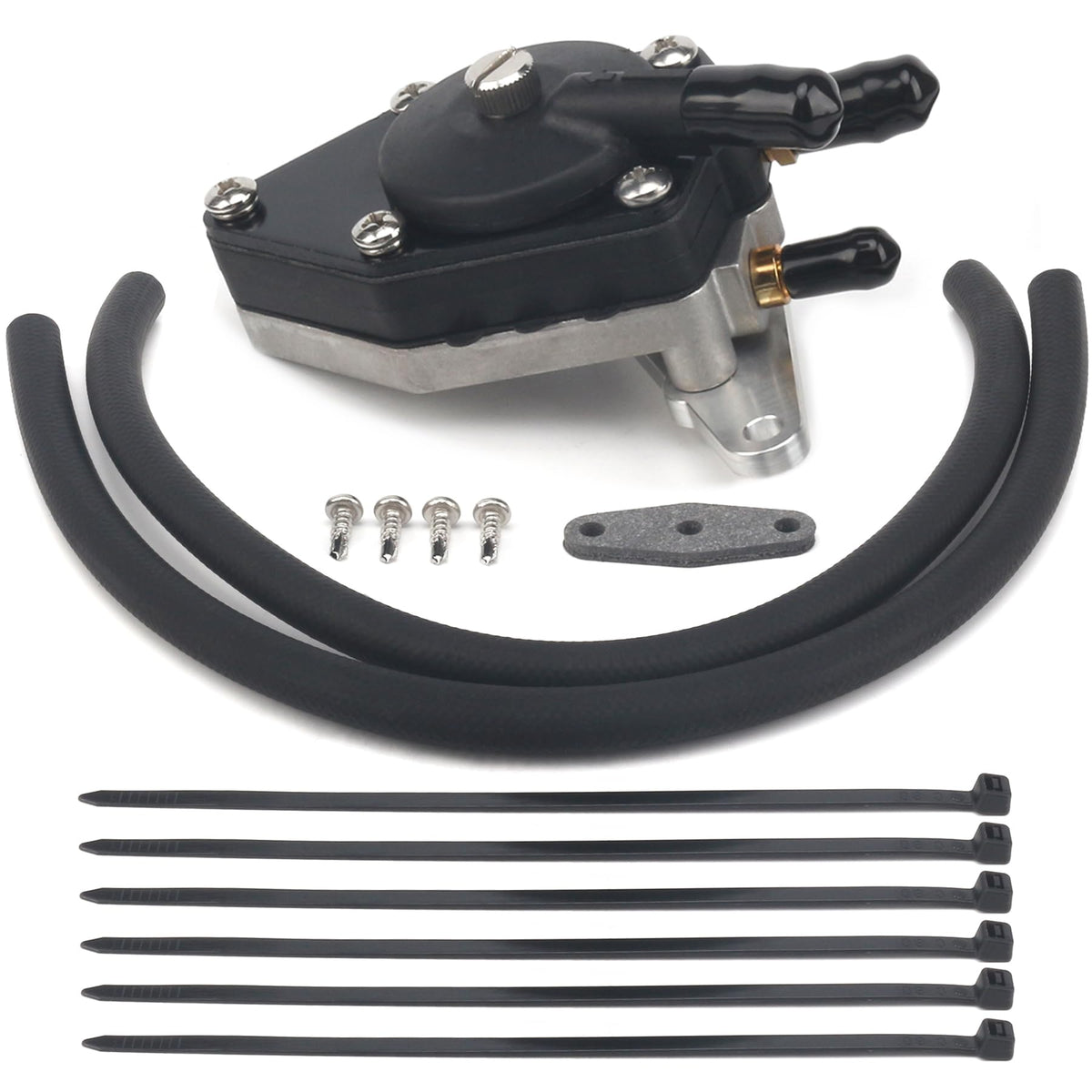 QuickMarine 3CV4 VRO Fuel Pump Repair Kit for Johnson Evinrude 3 Cylinder Models 60-70 HP & V4 Crossflow Outboard Boat Motors