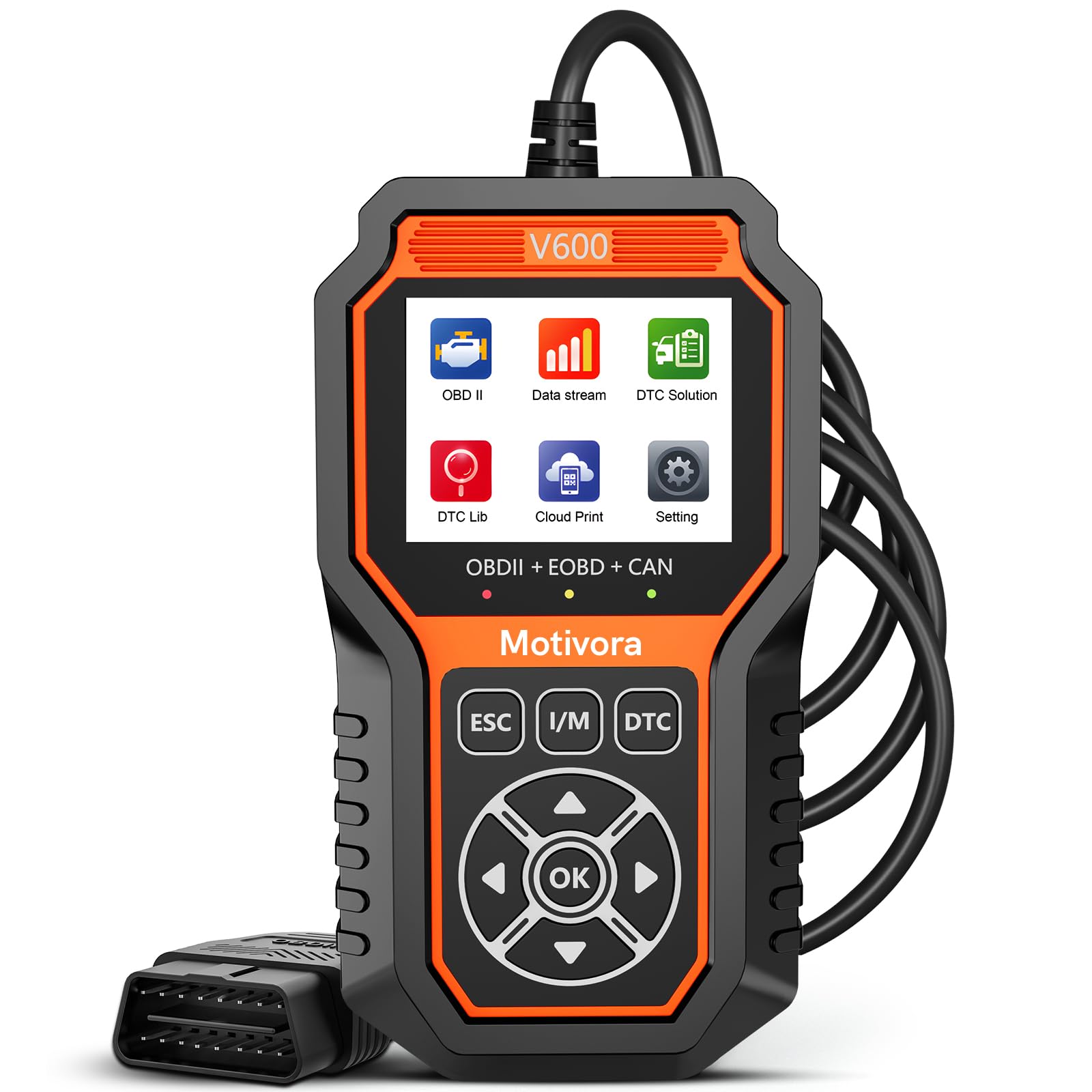OBD2 Scanner Diagnostic Scan Tool with Solution Car Code Reader Reset Tools Check Engine Light SCAN Tool Car Accessories Read Fi