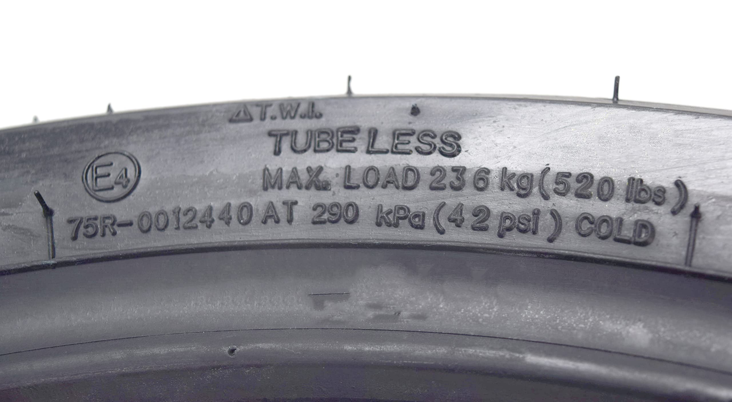 Kenda Km1 Sport Touring Front Motorcycle Tire 120/70Zr17 58W Tl W/Headwear