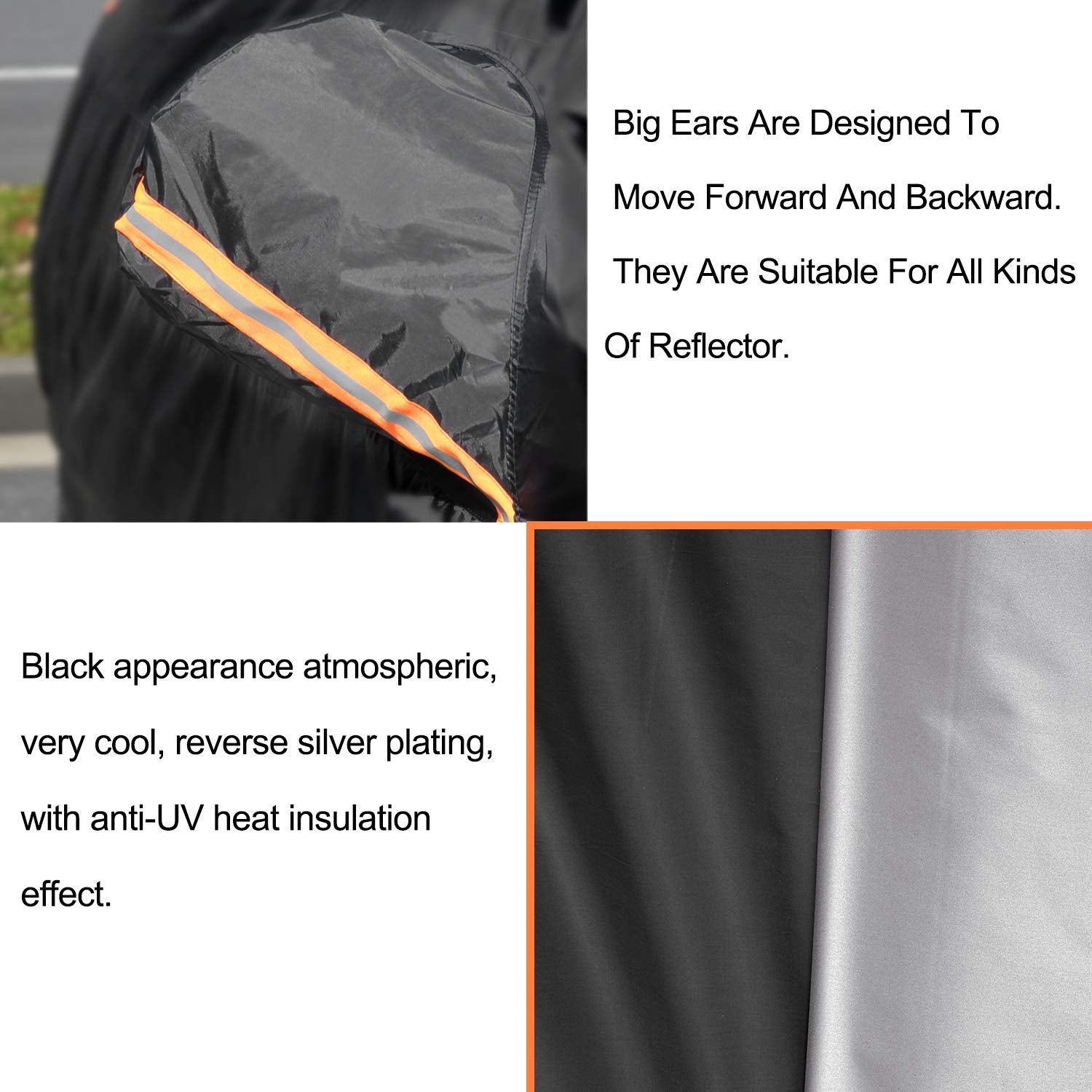 Color Rain Time Uv Protection Car Cover Windproof Dustproof Scratch Resistant Outdoor Universal Full Car Covers For Sedan M