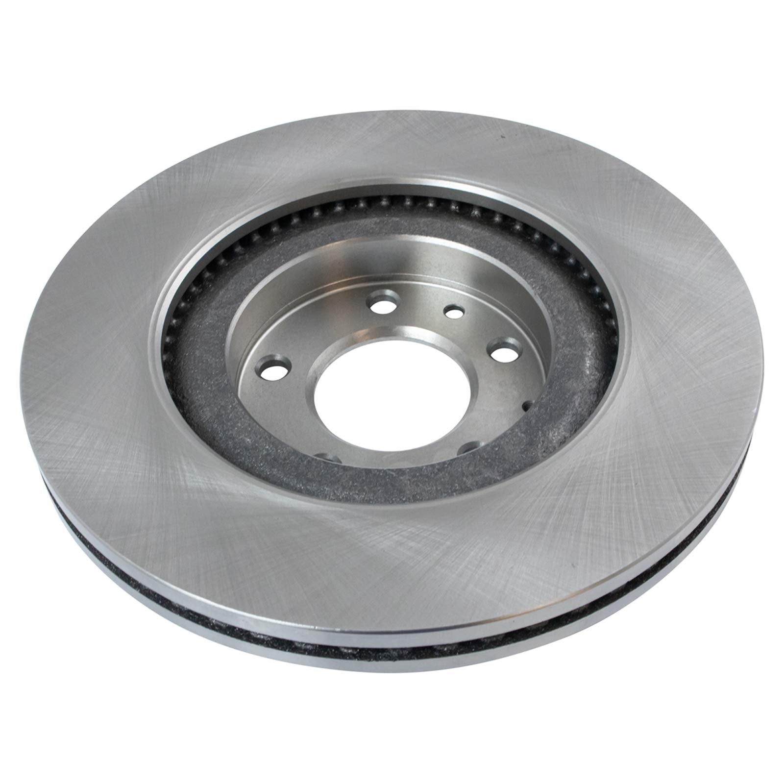 Trq Front Brake Pad & Rotor Kit Brake Pads Brake Rotor Semi-Metallic Compatible With 2007-2015 Mazda Cx-9