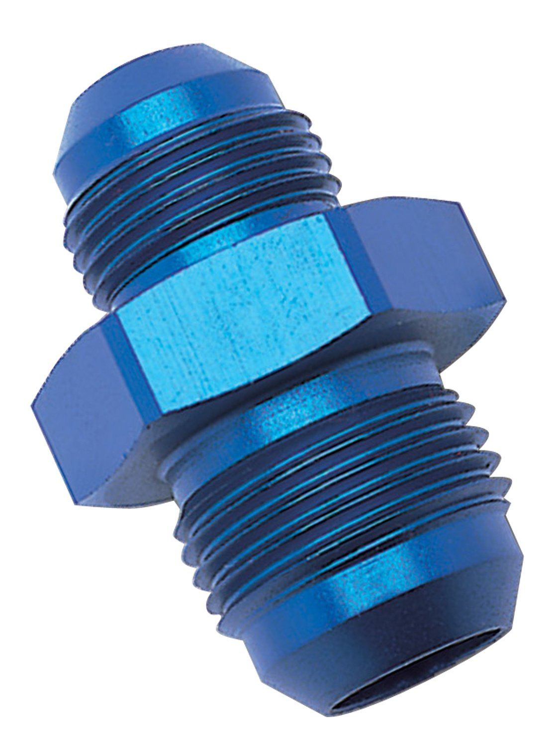 Edelbrock Russell Athletic - Rus-661760 Blue Anodized Aluminum -4An To -6An Flare Reducer Fitting