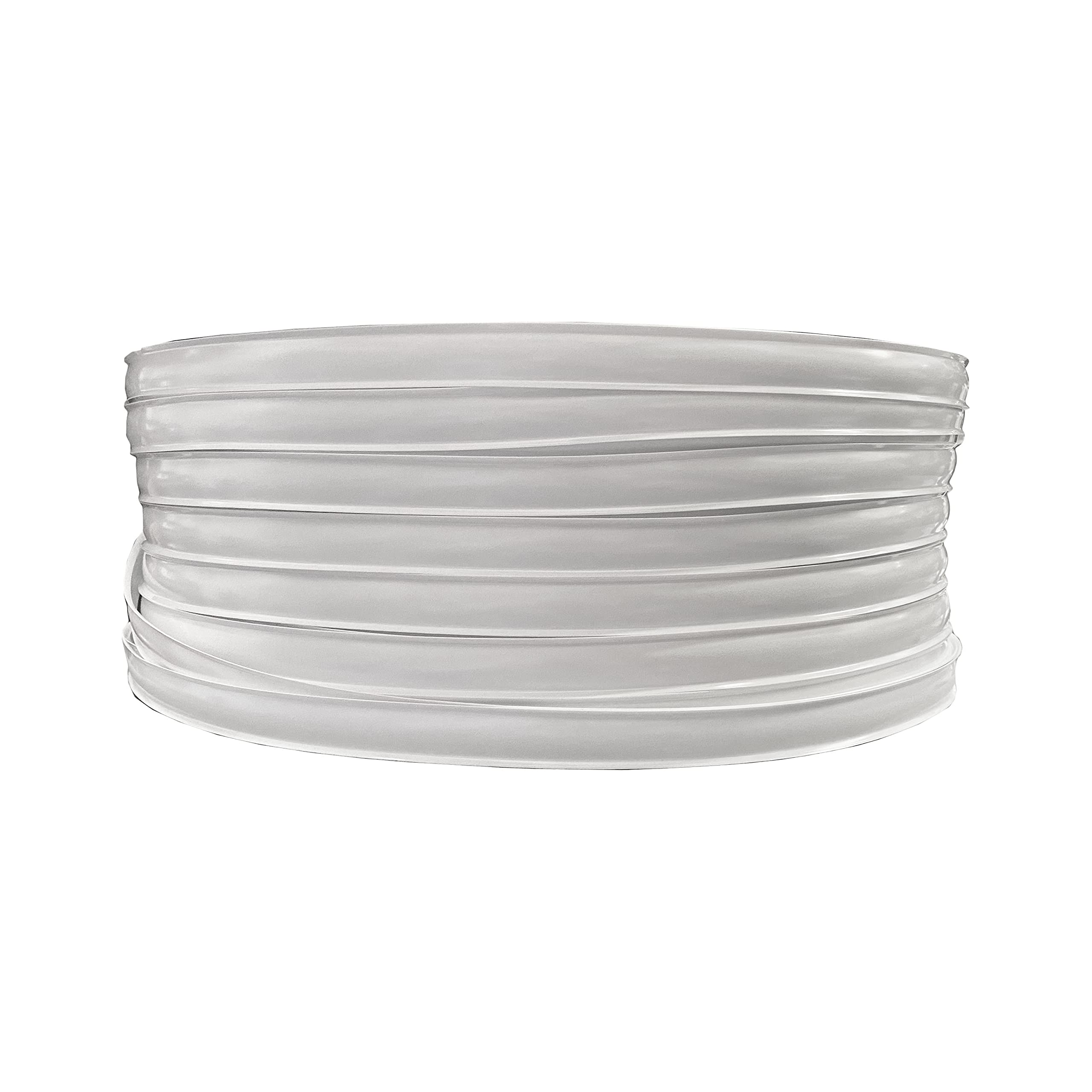 Automotive Authority White Vinyl 1 Insert Molding Trim Screw Cover Rv Camper Travel Trailer (White, 100 Ft)
