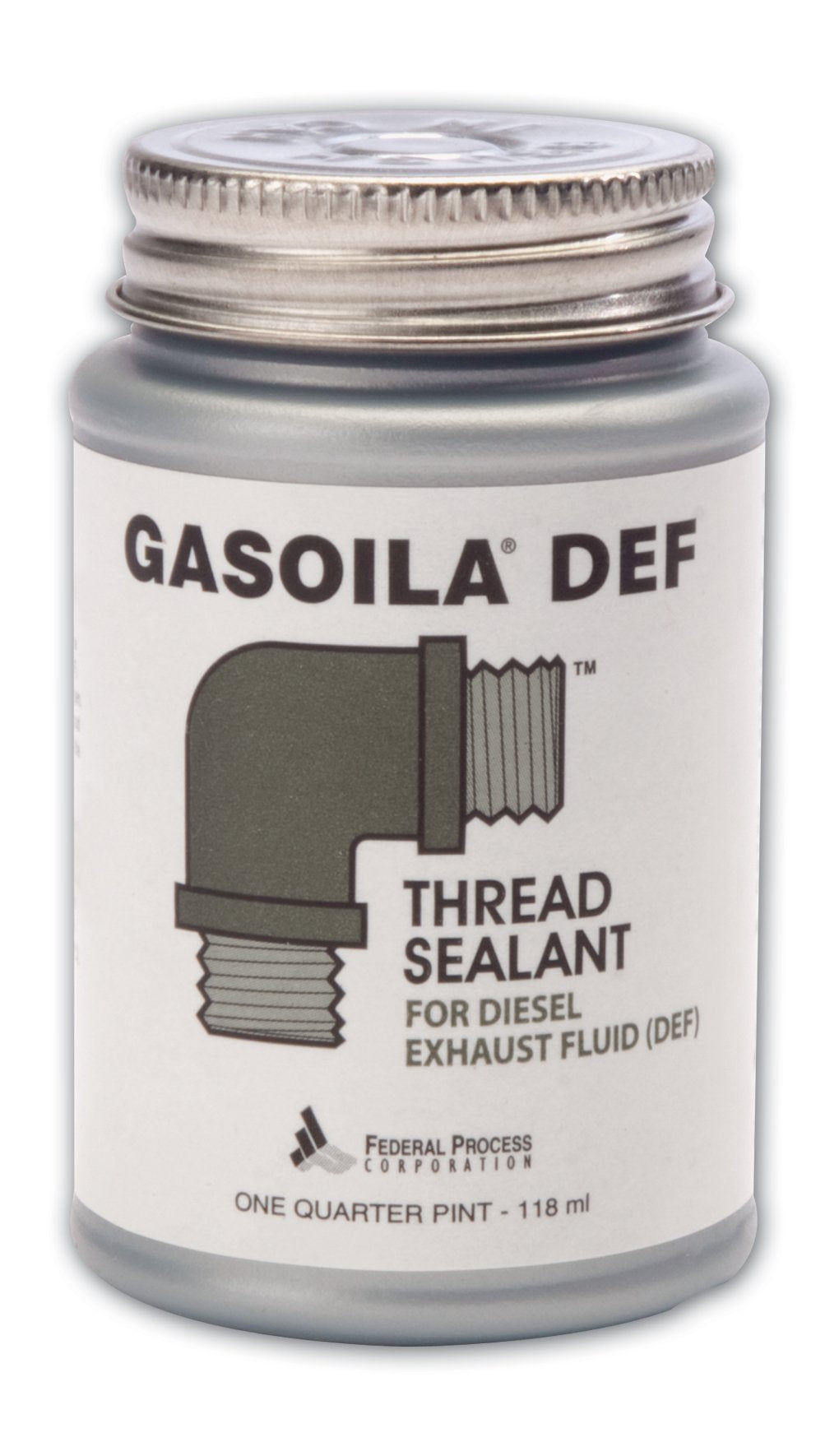 Gasoila De04 Def Diesel Exhaust Thread Sealant, 1/4 Pint Brush