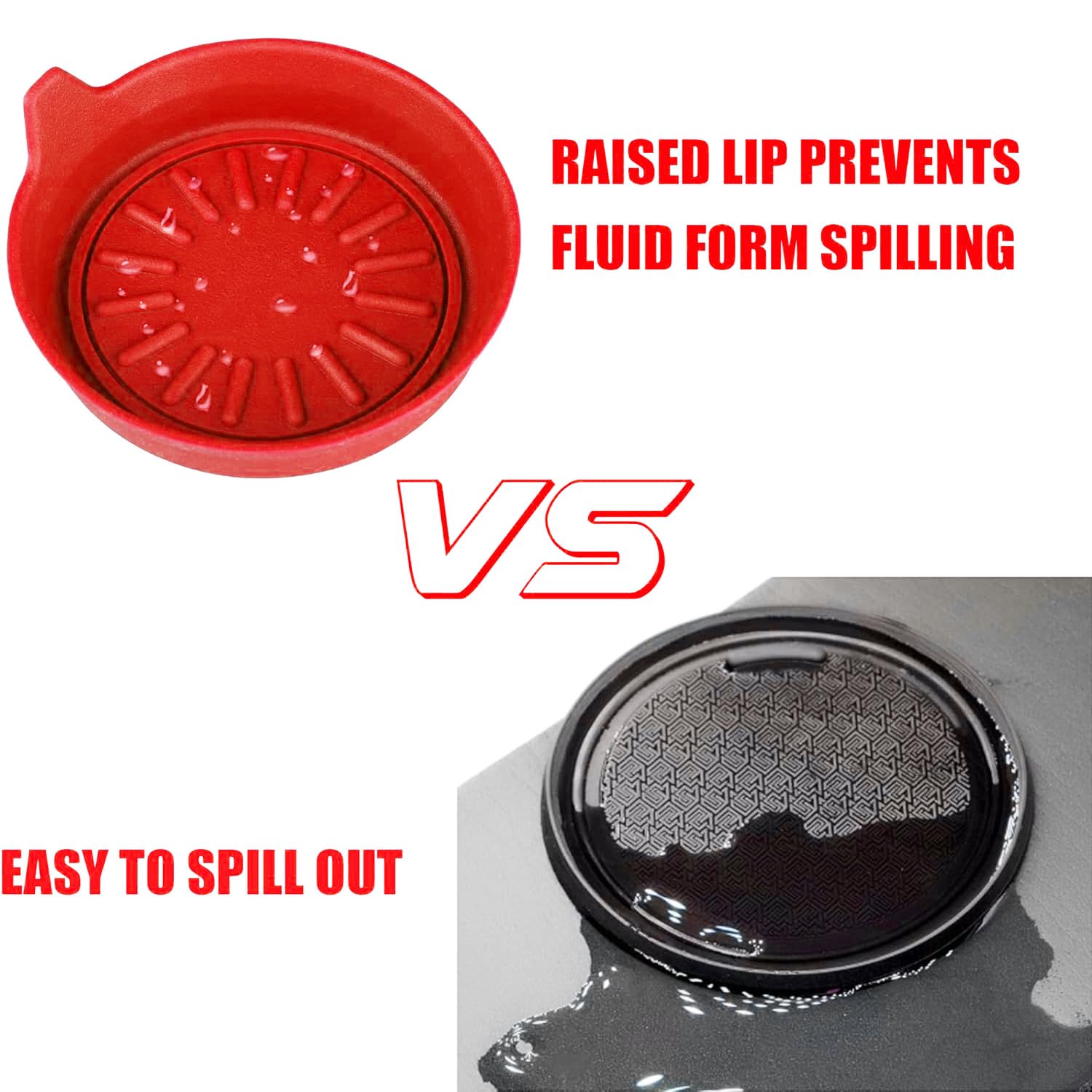 Seven Sparta Car Coasters For Cup Holders, Silicone Cup Holder Coasters, Universal Vehicle Coasters, Set Of 4 Pack, 3-1/8 '' Dia