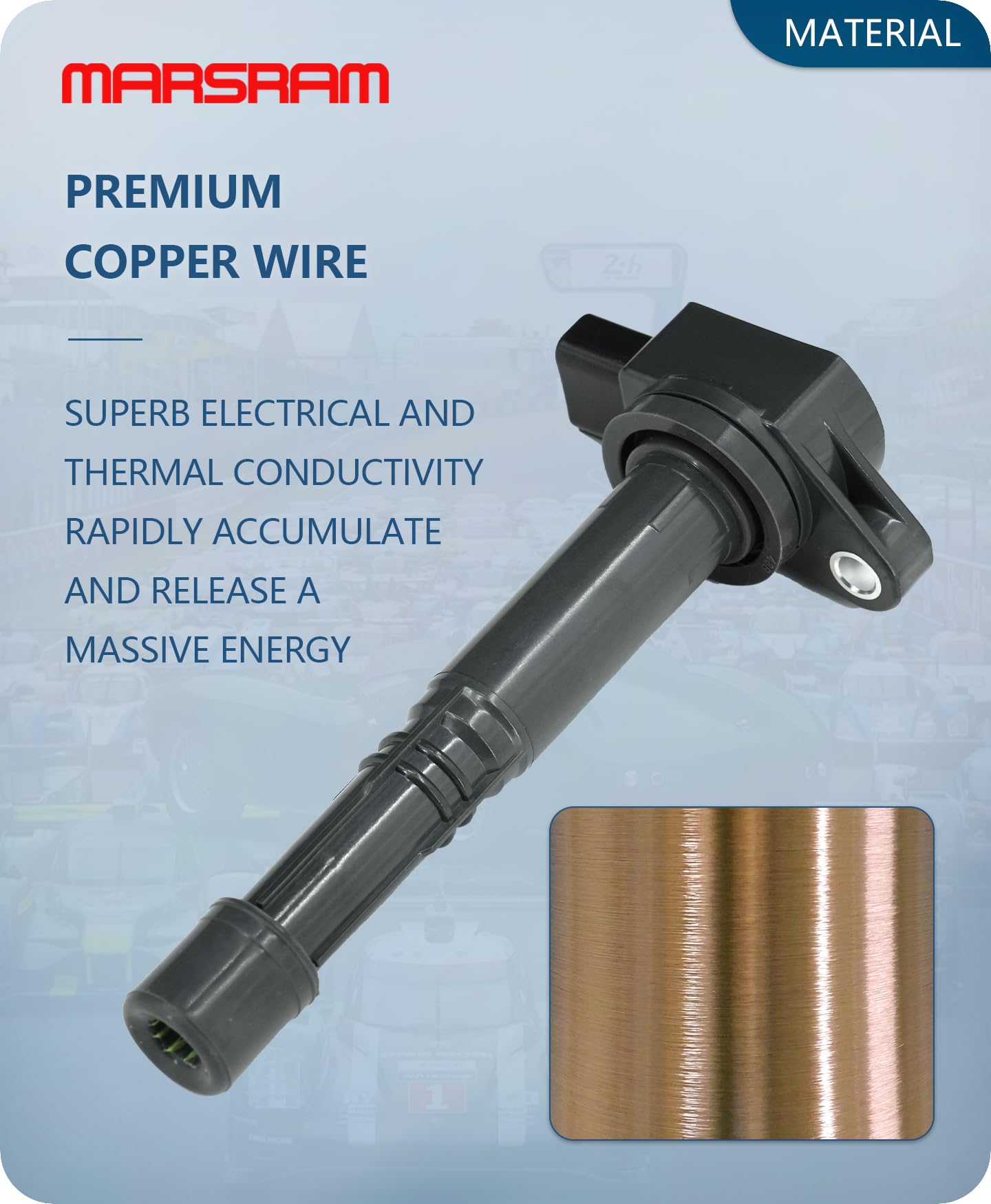 Marsram Ignition Coil Pack Uf311 For Honda 2003 2004 2005 2006 2007 2008 2009 2010 2011 Accord Crv Civic Si Element S2000 For 20