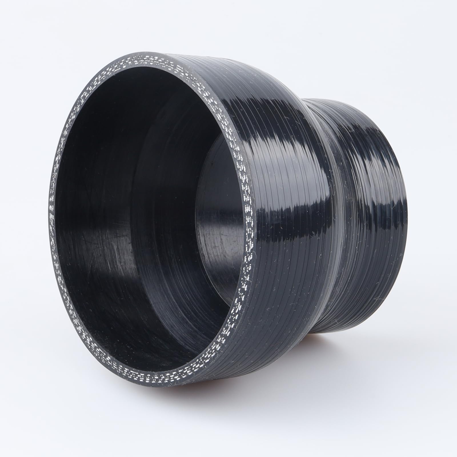 Ac Performance Id 3.75'' To 2.75'' (95Mm To 70Mm) Silicone Hose Straight Reducer 4-Ply Reinforced Black, 3'' Length
