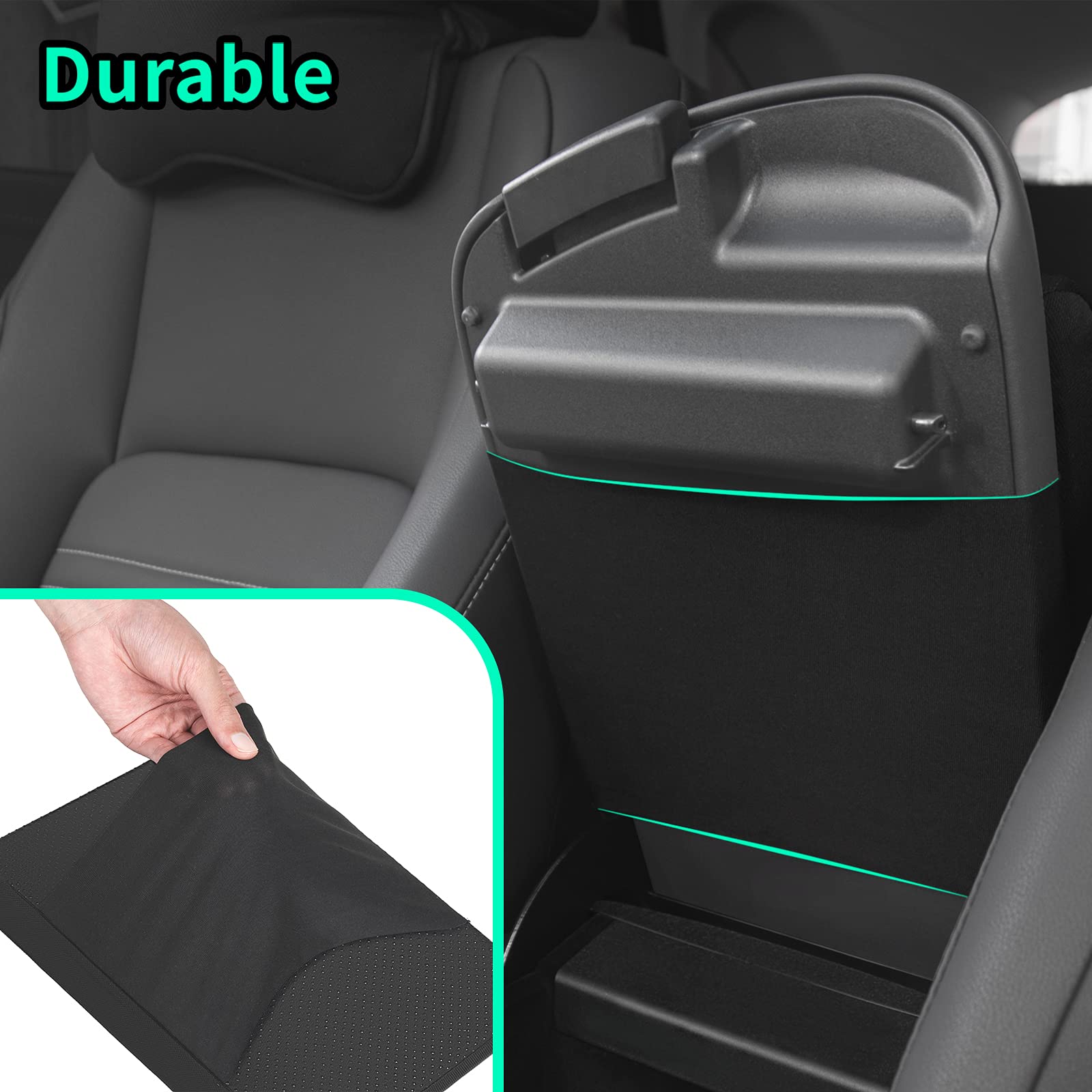 Timorn Car Center Console Cover: Memory Foam Car Armrest Cushion & Arm Rest Covering Car & Middle Console Covers & Car Armrest C