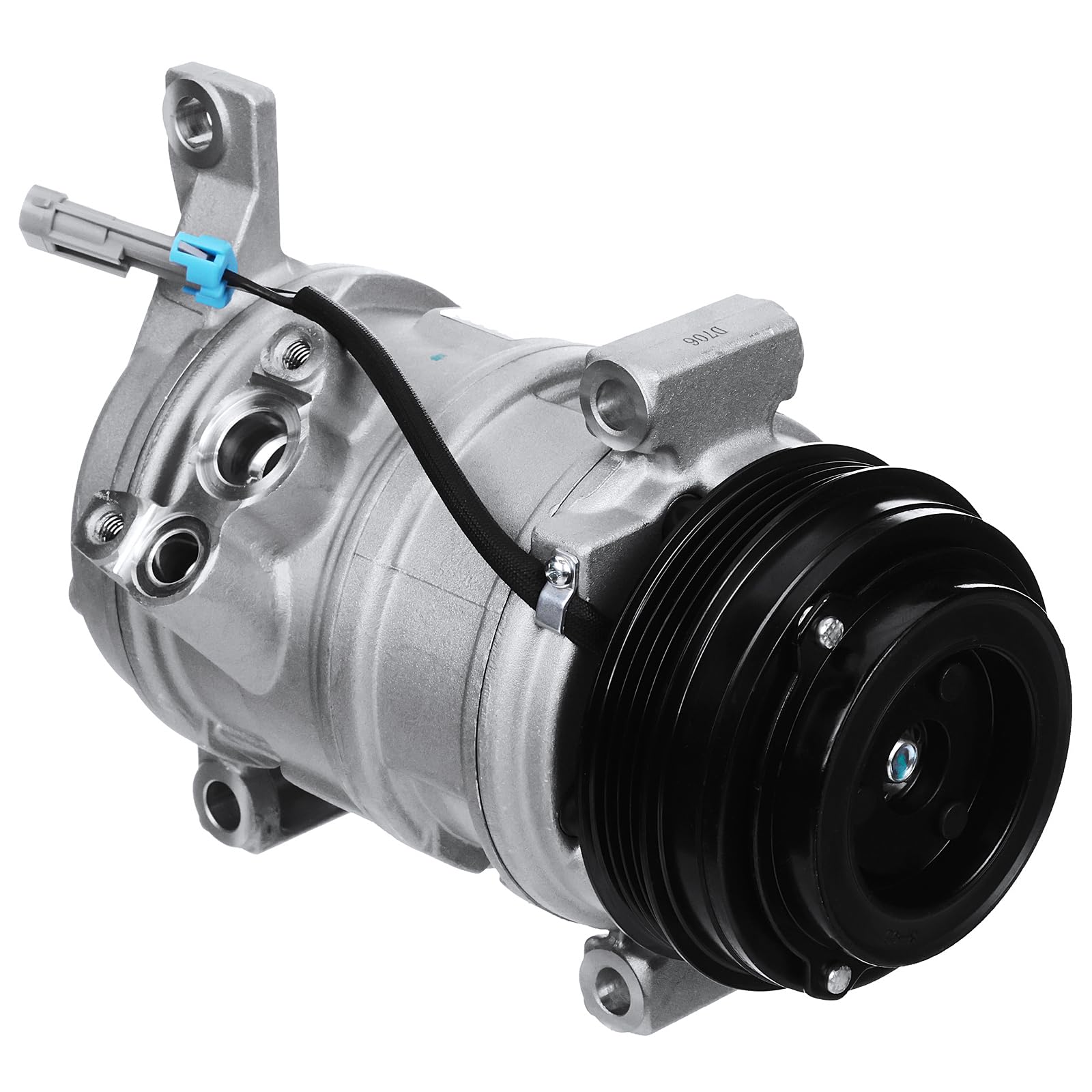 Autoexact Air Conditioner Compressor, AC Compressor w/Clutch for 1999-2009 Chevy Silverado 1500 5.3L 4.8L 4.3L 6L 6.2L, For 1999