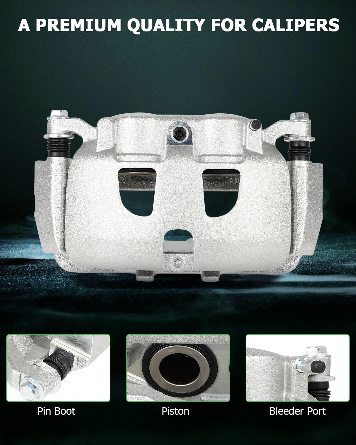 Scitoo 18B5486 Front Right Disc Brake Caliper Assembly W/Bracket For Ford For F-250 Super Duty 2013-2020,For Ford For F-350 Supe