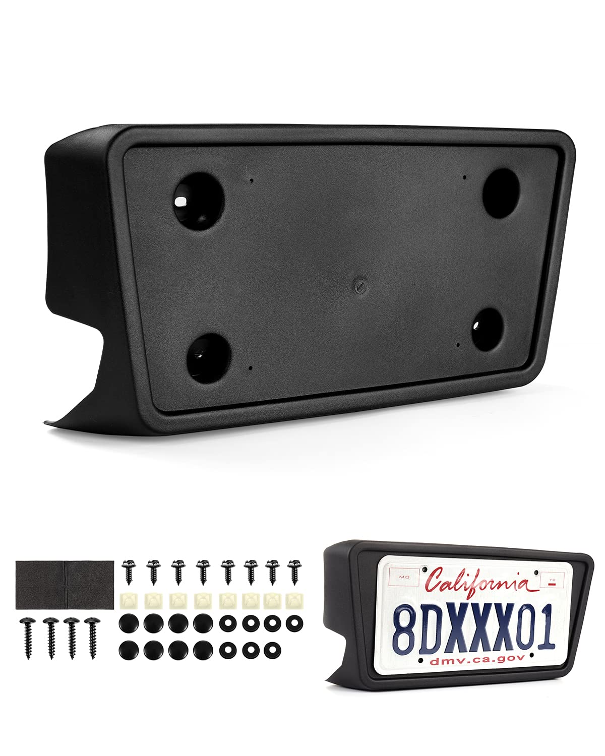 Forccord Custom Fit For License Plate Bracket Chevy Silverado 2013 2012 2011 2010 2009 2008 2007 Replacement Front License Plate