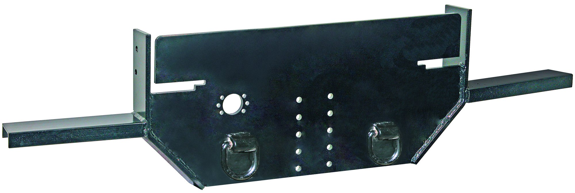 Buyers Products 1809030B Hitch Plate for Pintle Mount, Ford F350, F450, F550, 1999+, 1/2 X 15.5, Side Channel Position, 20,000 M