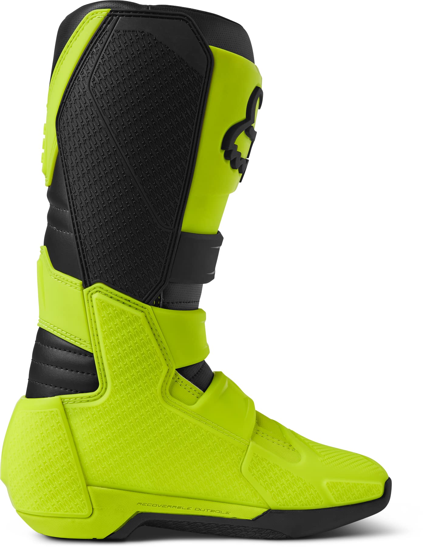Fox Racing Comp Motocross Boots, Flo Yellow, 10.5