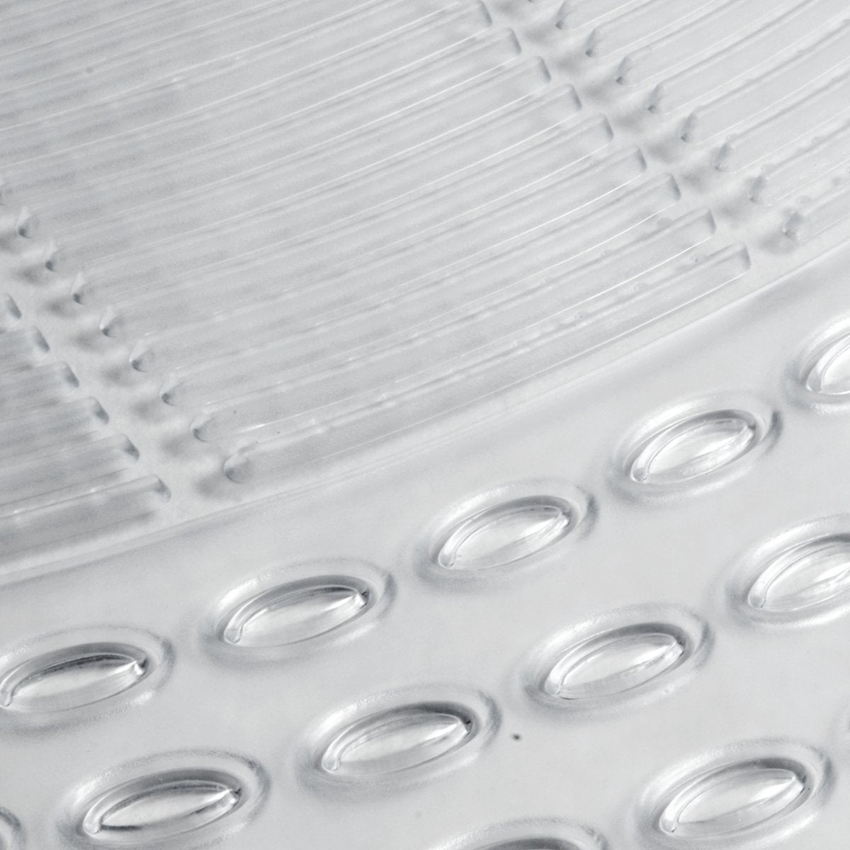 Bdk Heavy Duty 4Pc Front & Rear Rubber Floor Mats For Car Suv Van & Truck - All Weather Protection Universal Fit, Clear