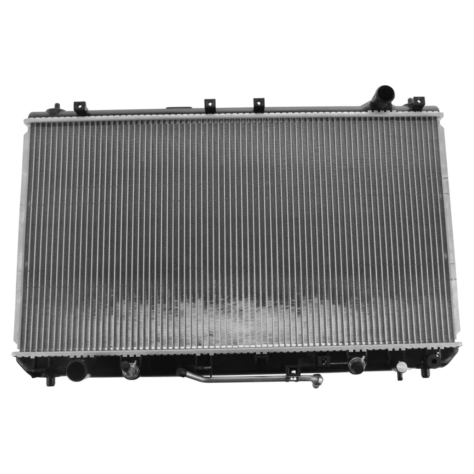 Trq Radiator Assembly Aluminum Core Compatible With 97-01 Lexus Es300 Toyota Camry 99-01 Solara Cu1910 Cu2299 To3010109