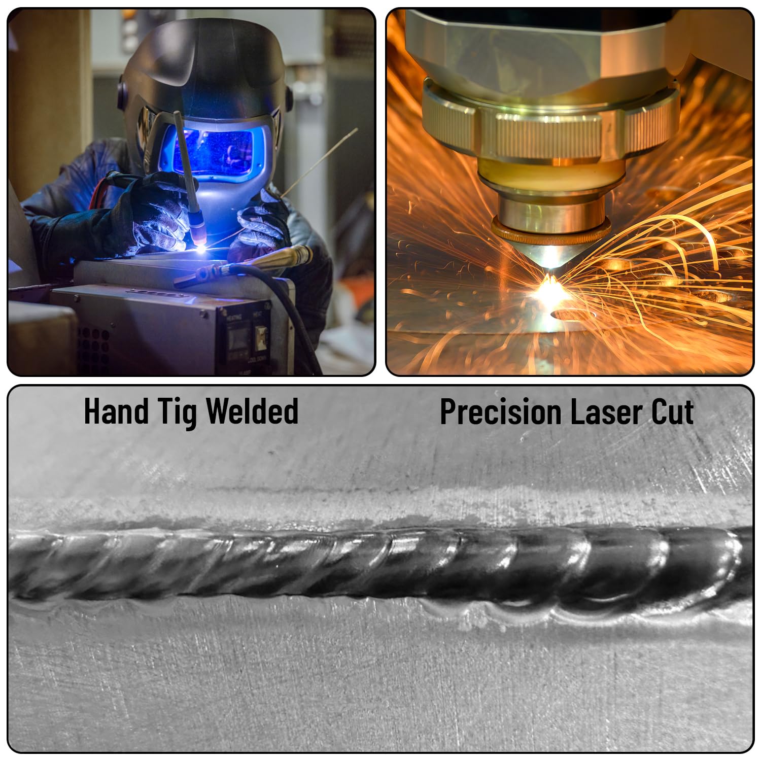 Pit Posse PP125 Dual Helmet Rack Holder Enclosed Race Trailer Garage Shop - Made in USA - Aluminum Storage Organizer Hanger Motorcycle ATV Bike Snowmobile Helmets - Double Utility Hook (Silver)