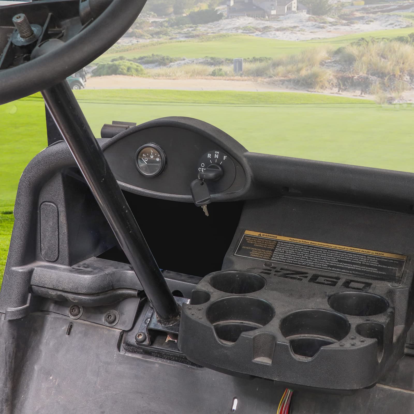 Drive-Up Ignition Key Switch W/2 Keys For Ezgo Electric Rxv 2008-Up Oem 605637 605946 609680 (Set Of 2 Keys)