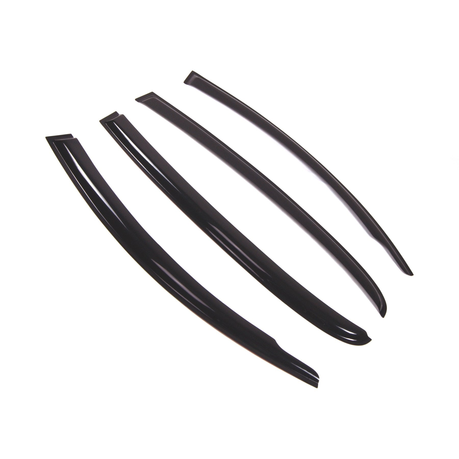 Tuningpros Outside Mount Window Vent Visors Rain Guards Compatible With Lexus Gs300 Gs350 Gs430 2006-2011 | Side Window Wind Def