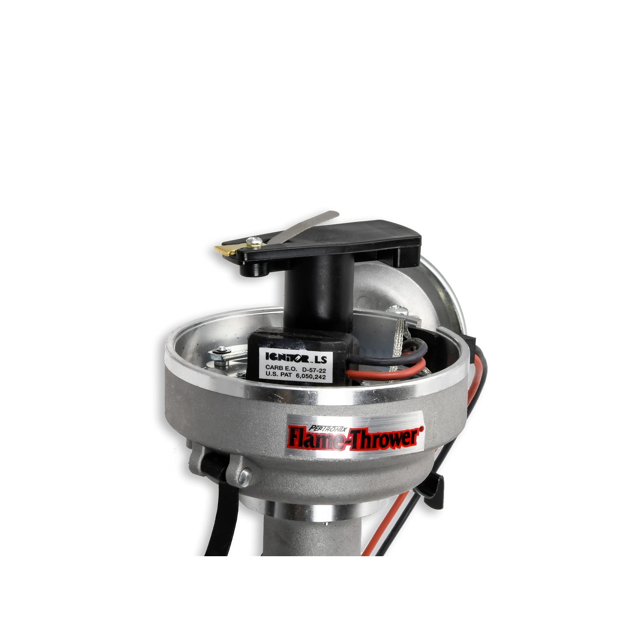 Pertronix D134600 Black Cast Distributor Cap For Small Block Chevy