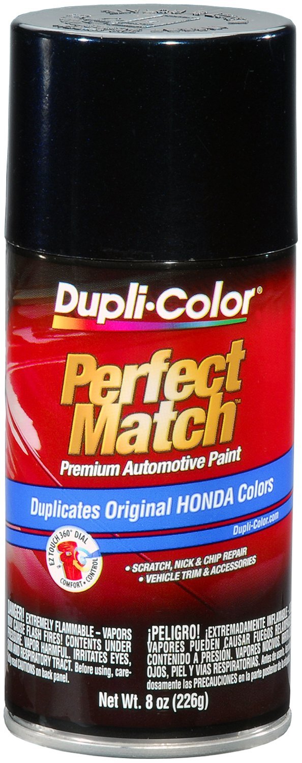Dupli-Color BHA0982-6 PK (EBHA09827-6 PK) Nighthawk Black Pearl Honda Perfect Match Automotive Paint - 8 oz. Aerosol, (Case of 6