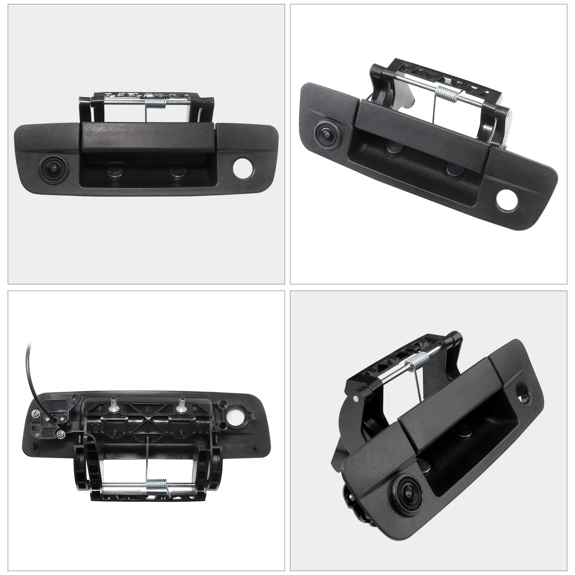 Eway Tailgate Handle Backup Rear View Camera For Dodge Ram 1500 (2009-2017) / 2500 3500 (2010-2017) Aftermarket Reverse Parking