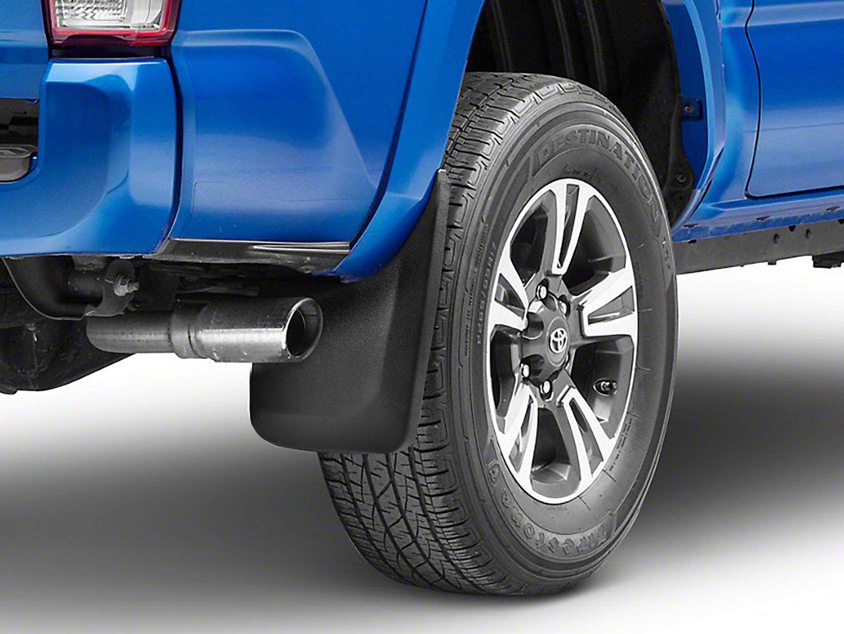 Tecoom Compatible With Toyota Tacoma Mud Flaps Splash Guards Tacoma 2016-2023 Front And Rear Mudflaps 4Pcs Set Abs Molded (With