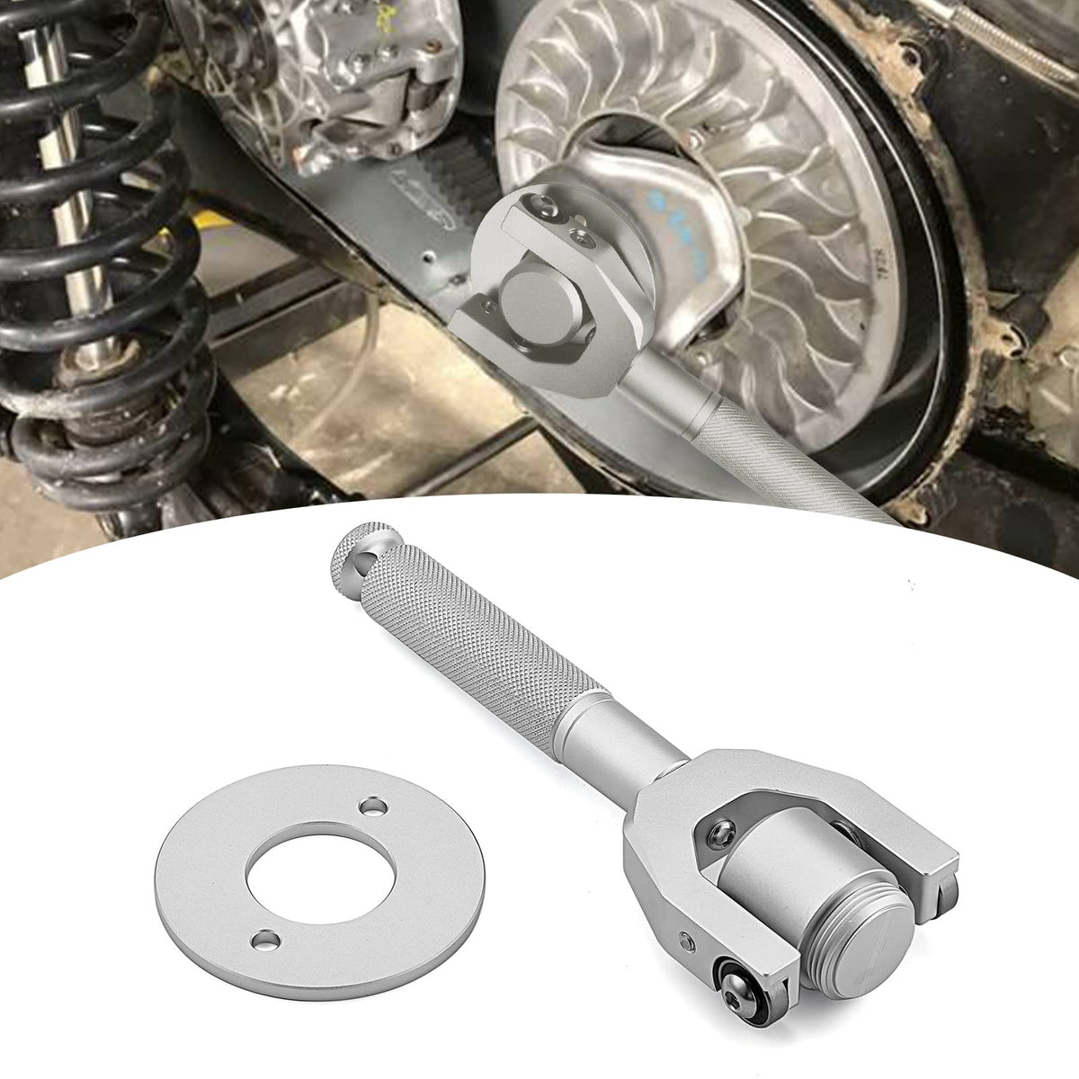 Wsays X3 Belt Changing Tool Clutch Removal Kit Fit 72'/64' Wheel Base Width Compatible With 2017-Up Can-Am Maverick X3/Max/Rs/Ds/Turbo/R Model
