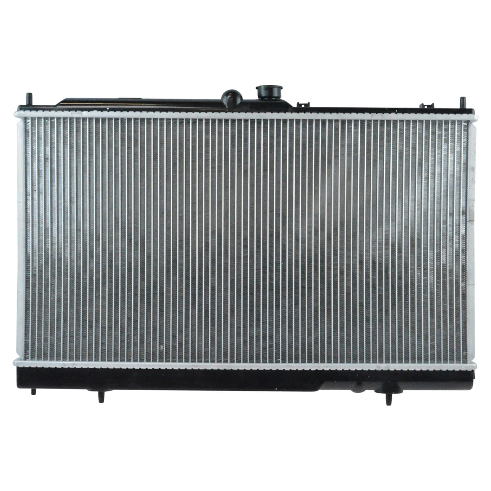 Trq Radiator Assembly Aluminum Core Compatible With 02-07 Mitsubishi Lancer Cu2448 Mi3010194