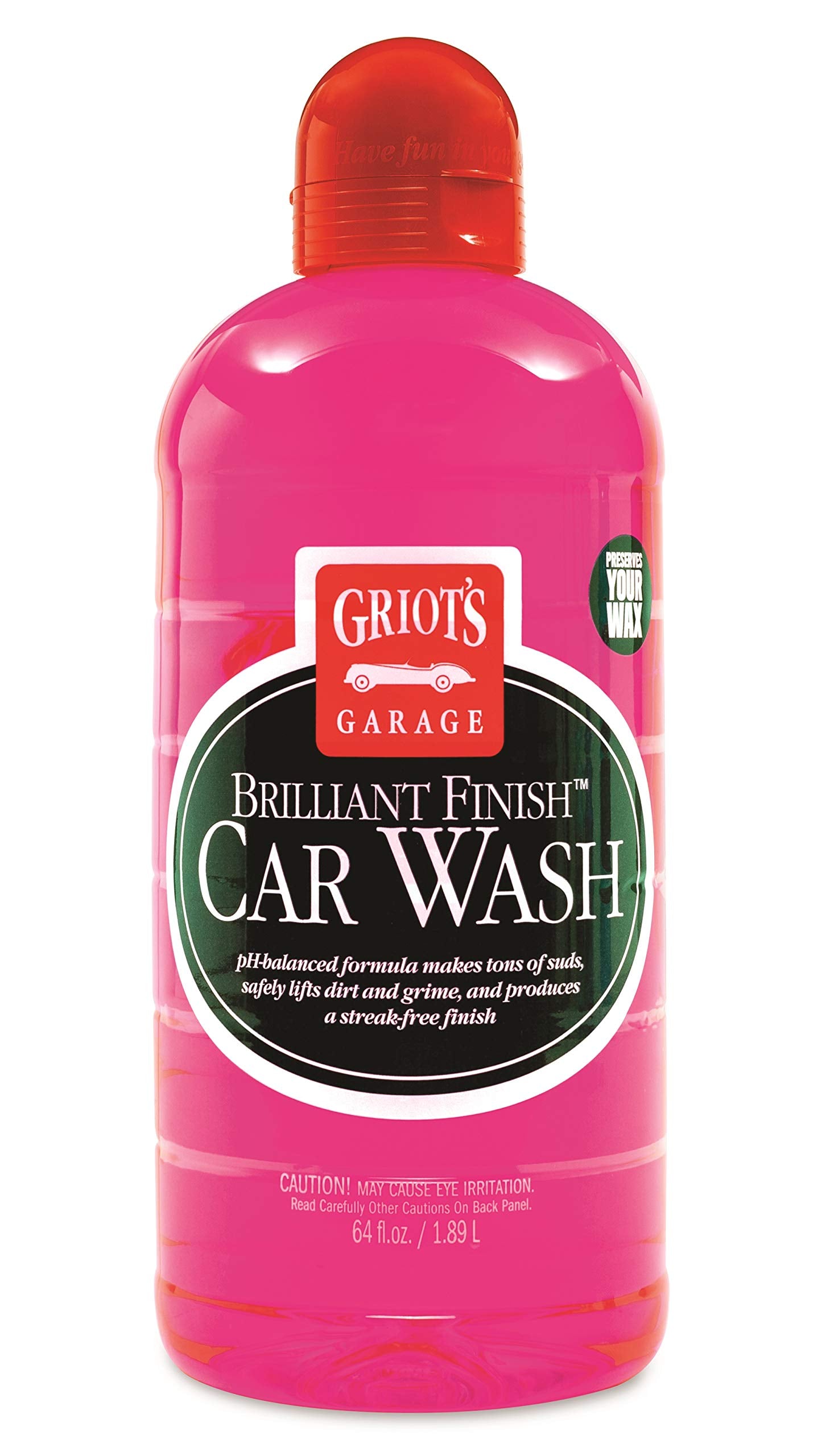 Griot'S Garage Brilliant Finish Car Wash, Foaming Liquid Soap For Vehicle Washing And Cleaning, Super-Concentrated Auto Cleaner,