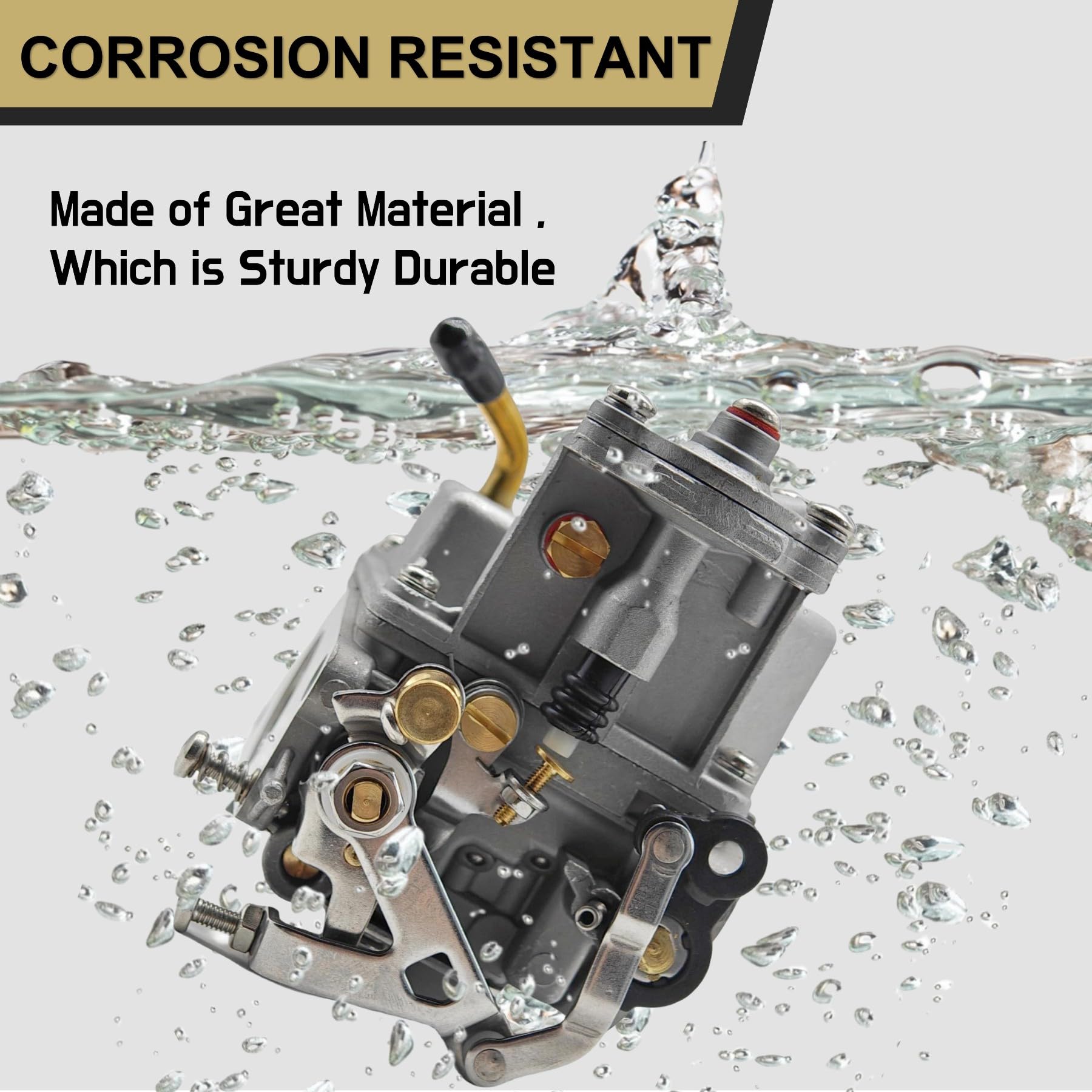 Jlm Marine 895110T11 Carburetor For Mercury Mariner 4 Stroke 8Hp 9.9Hp Outboard Motors 3303-8M0104462 1300-8M0167272