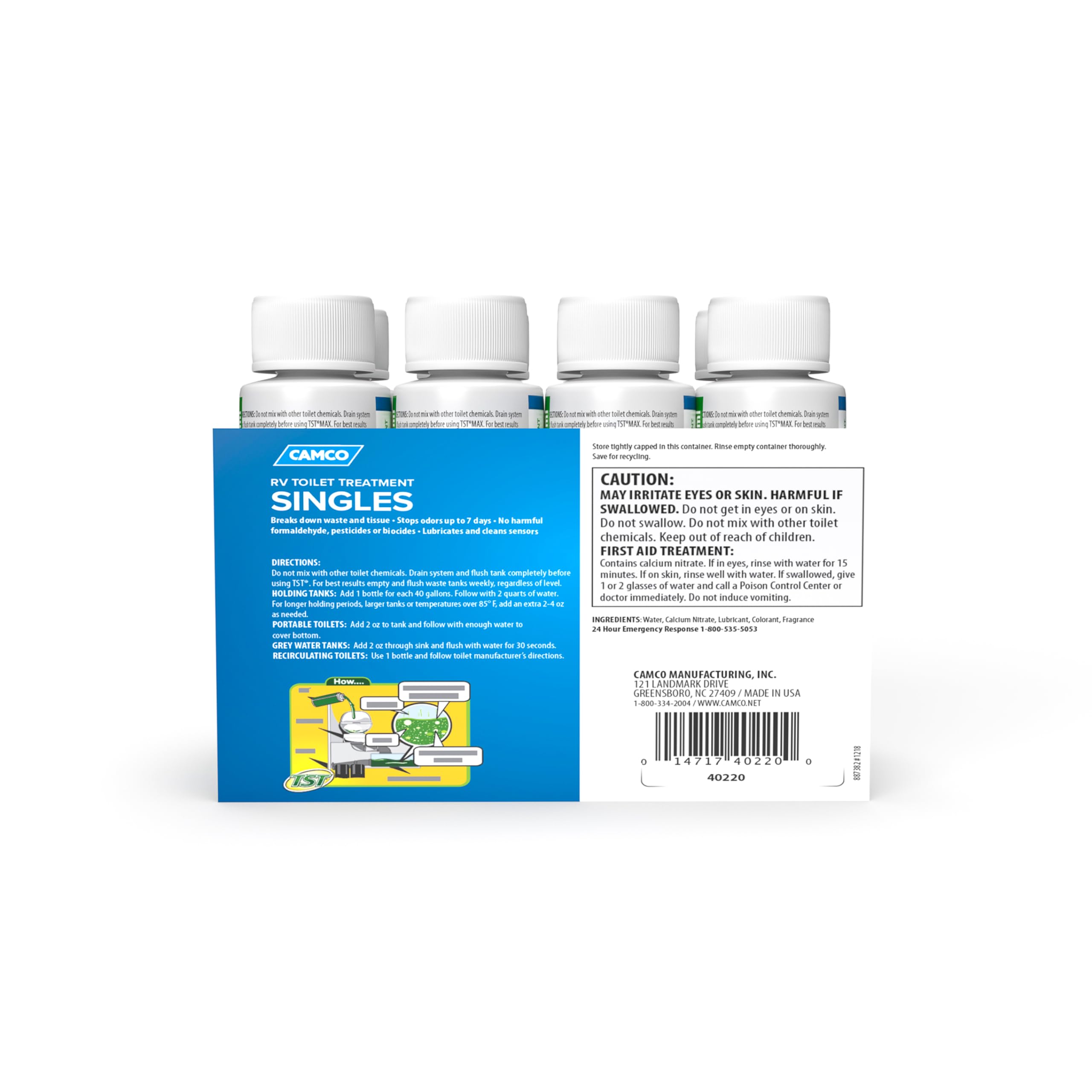 Singles Toilet Treatment