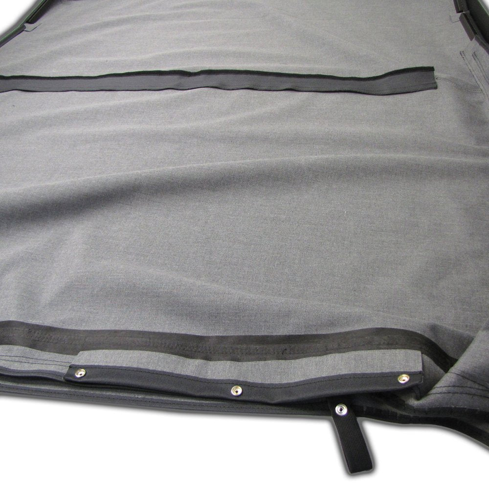 Sierra Offroad Soft Top For 1997 To 2006 Jeep Wrangler Tj - Saddle, Sailcloth Vinyl - 2 Door Jeep Soft Top With Rear Plastic Tin