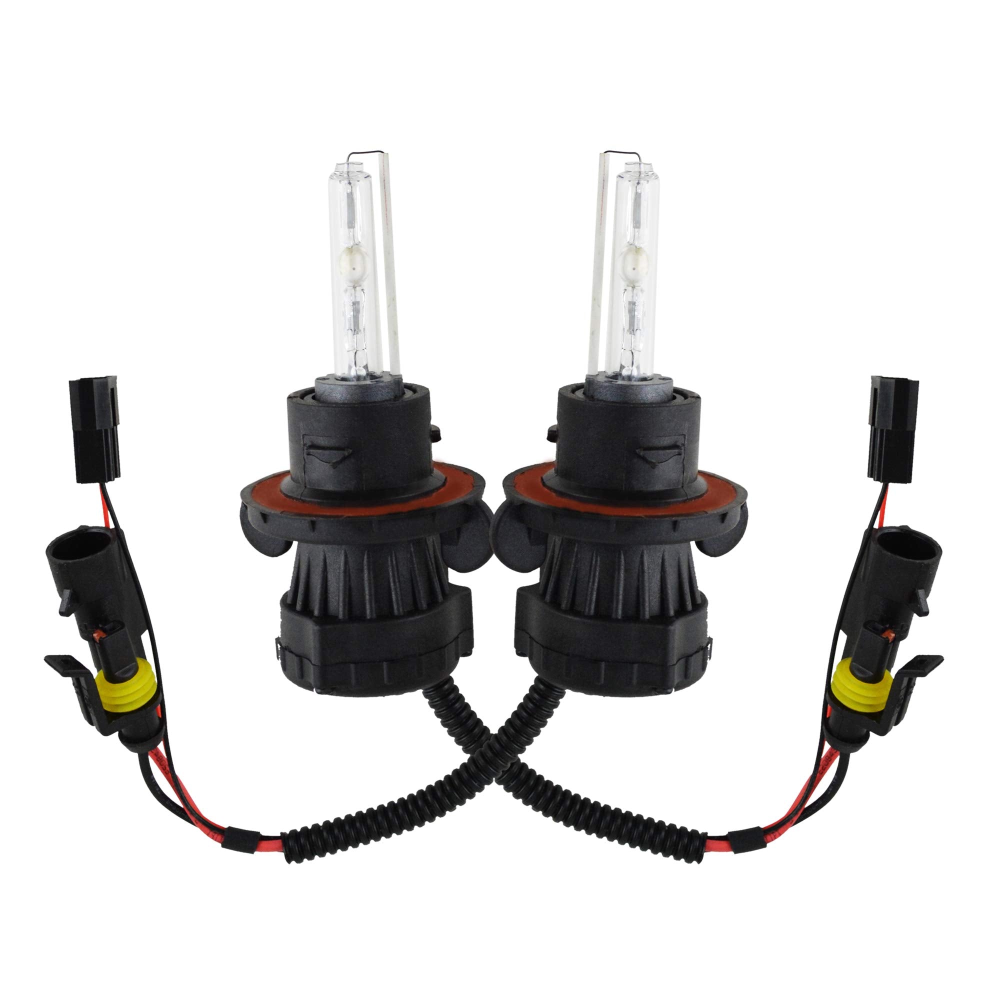 Innovited H13-3 9008 Pink Bi Xenon Hi/Lo Xenon Bulb X 1 Pair Bundle With 2 X 55W Platinum Digital Ballast