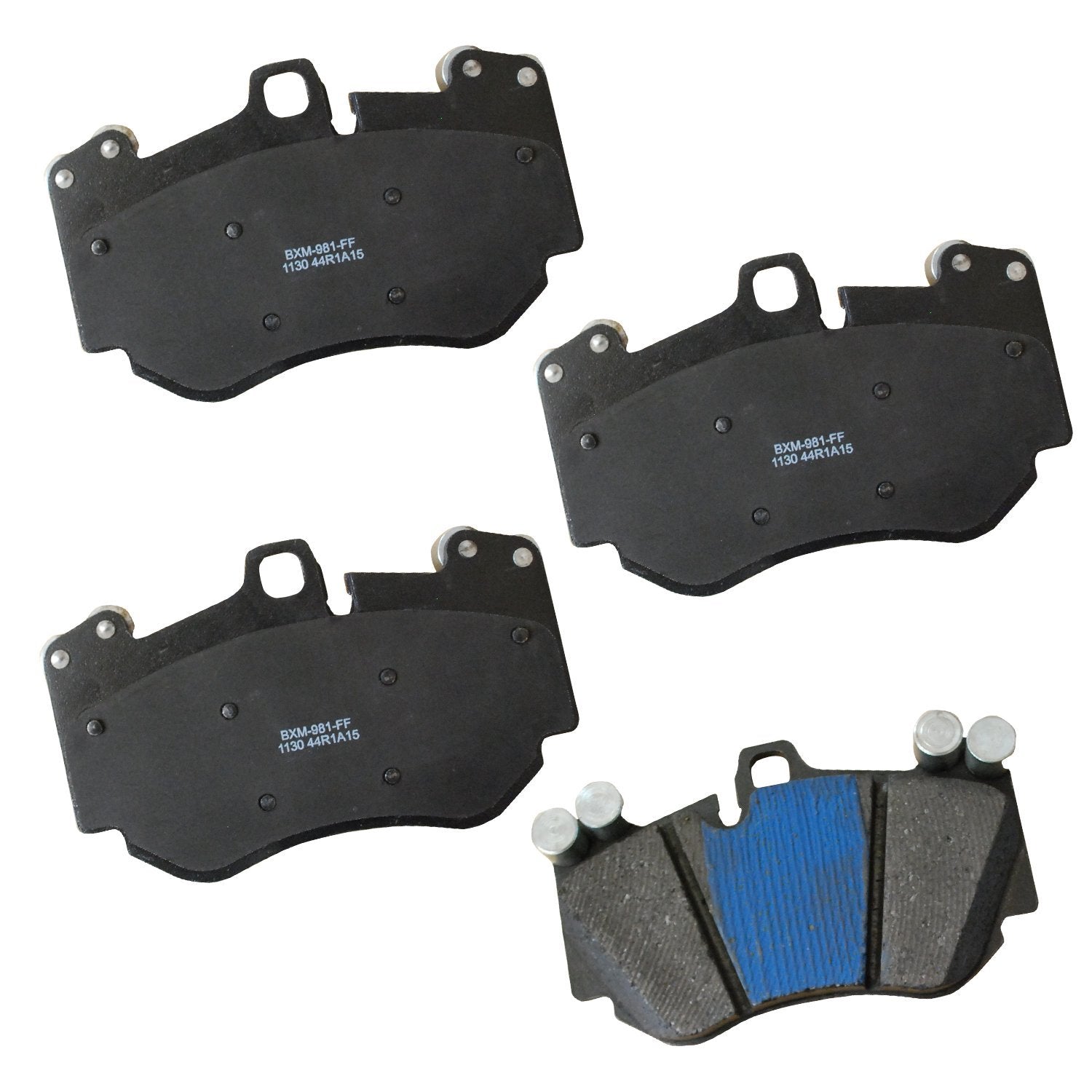 Bendix Premium Sbm1130 Semi-Metallic Front Brake Pads For Audi R8 2012, R8 2015, R8 2018-2017, Rs5 2013, Rs5 2015, Porsche Cayen
