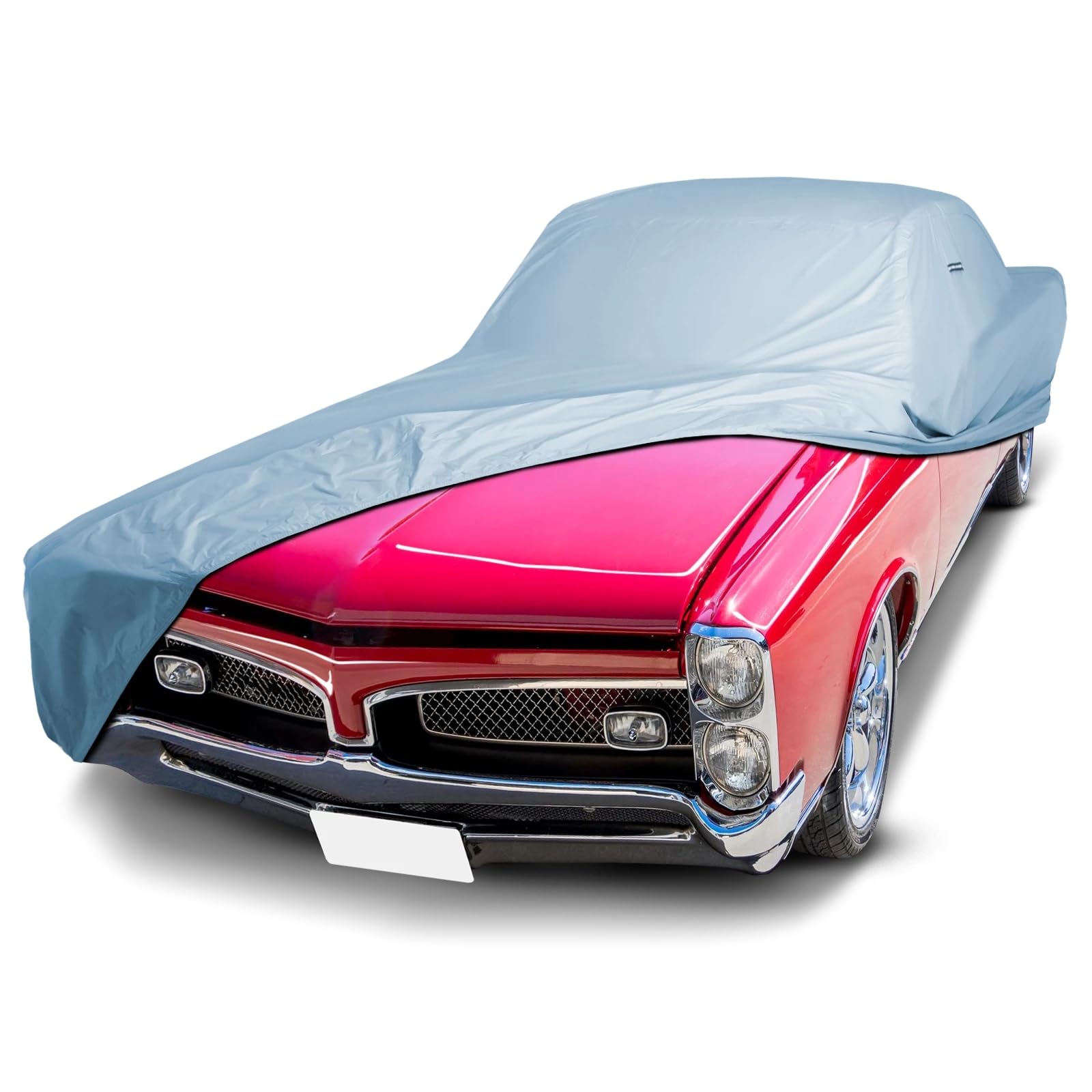 Icarcover Fits: [Pontiac Gto] 1964-1967 Premium Full Car Cover Waterproof All Weather Resistant Custom Outdoor Indoor Sun Snow S