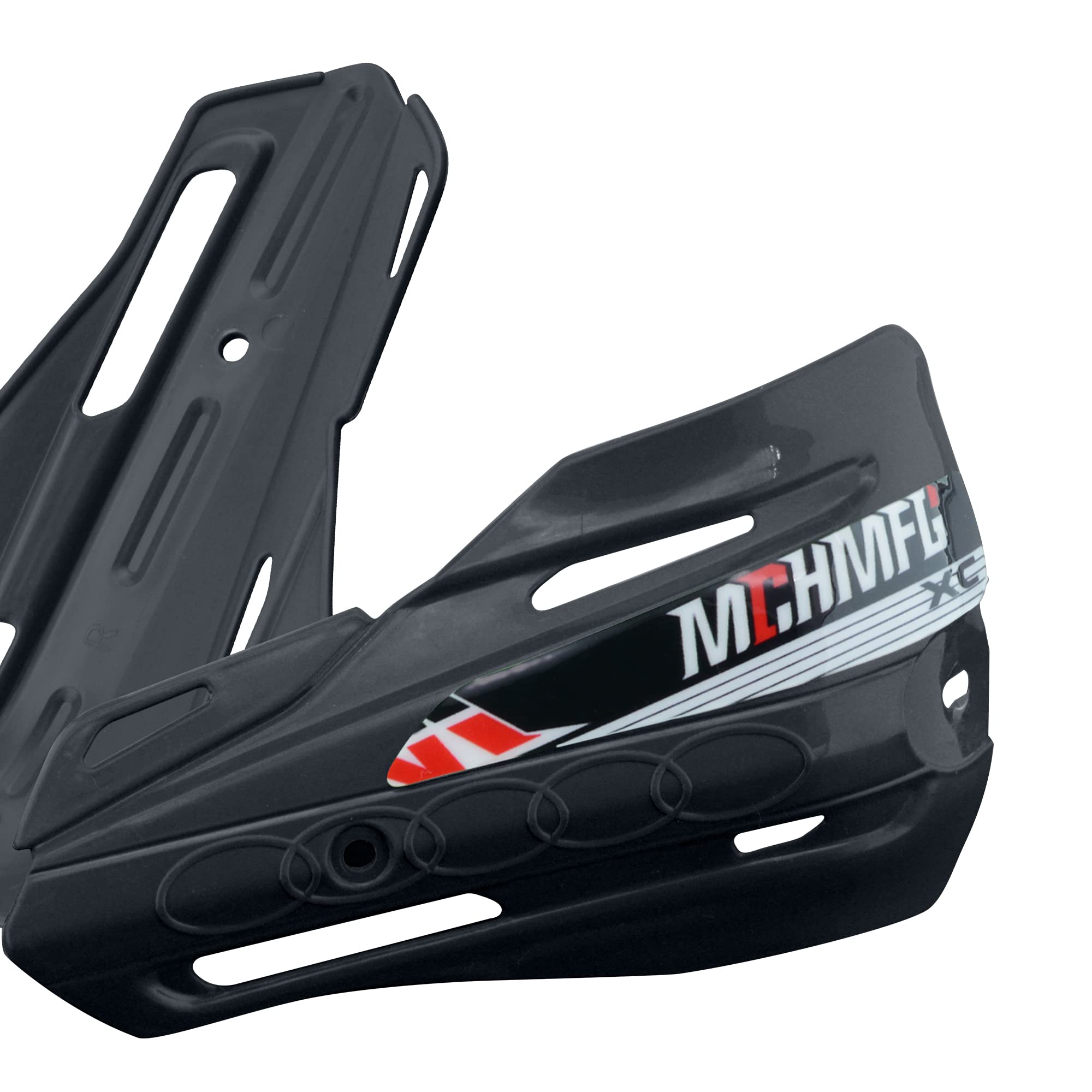 Fewfuss Dirt Bike Hand Guards With Grips - Universal Motorcycle Handguards For Pit Bikes Atv Motocross Enduro Black