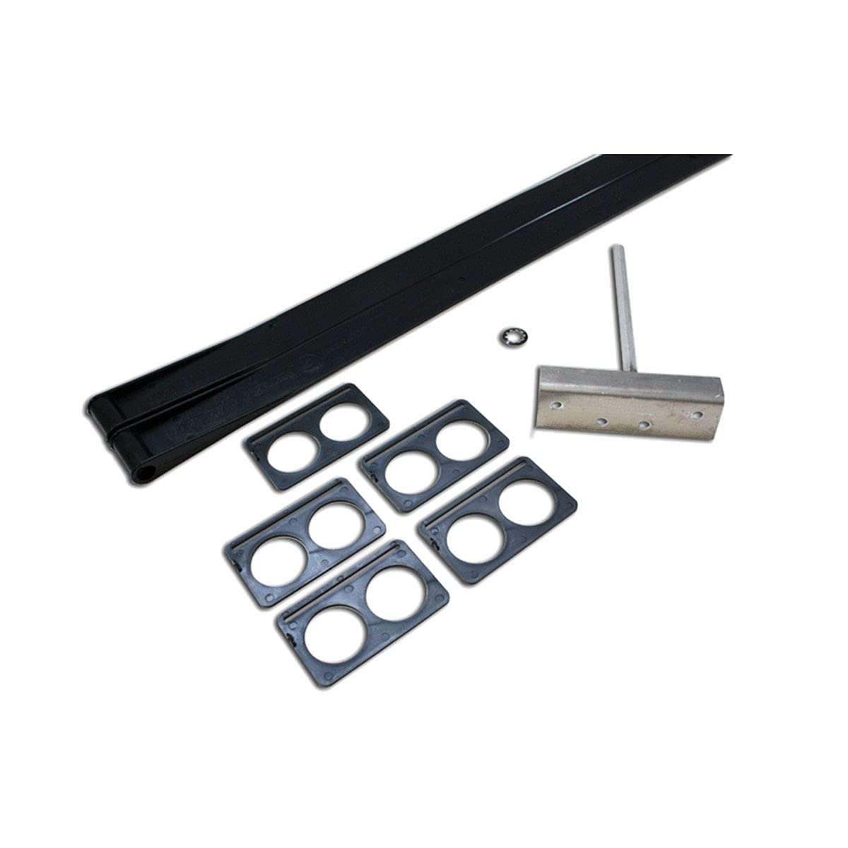 Lippert Components 1346281 Flex Guard Double Kit With Hardware Black, Standard
